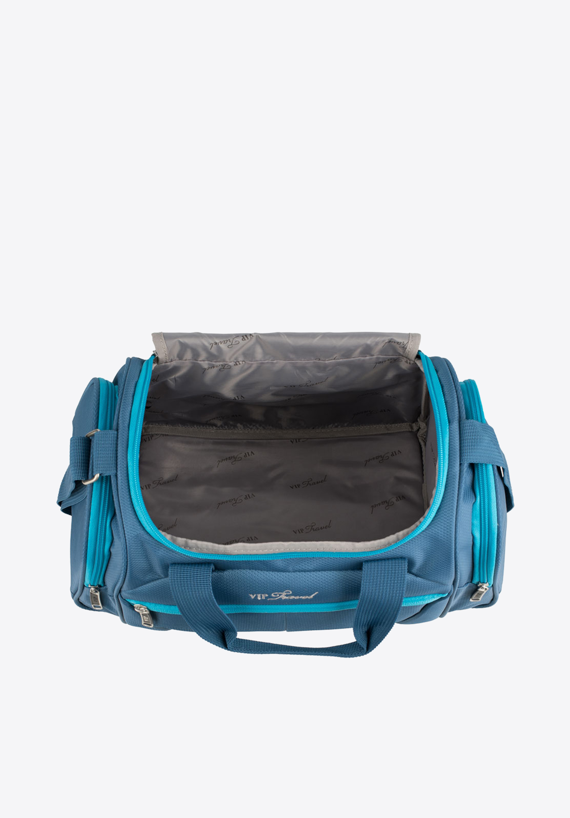 Mała miękka torba podróżna dwukolorowa