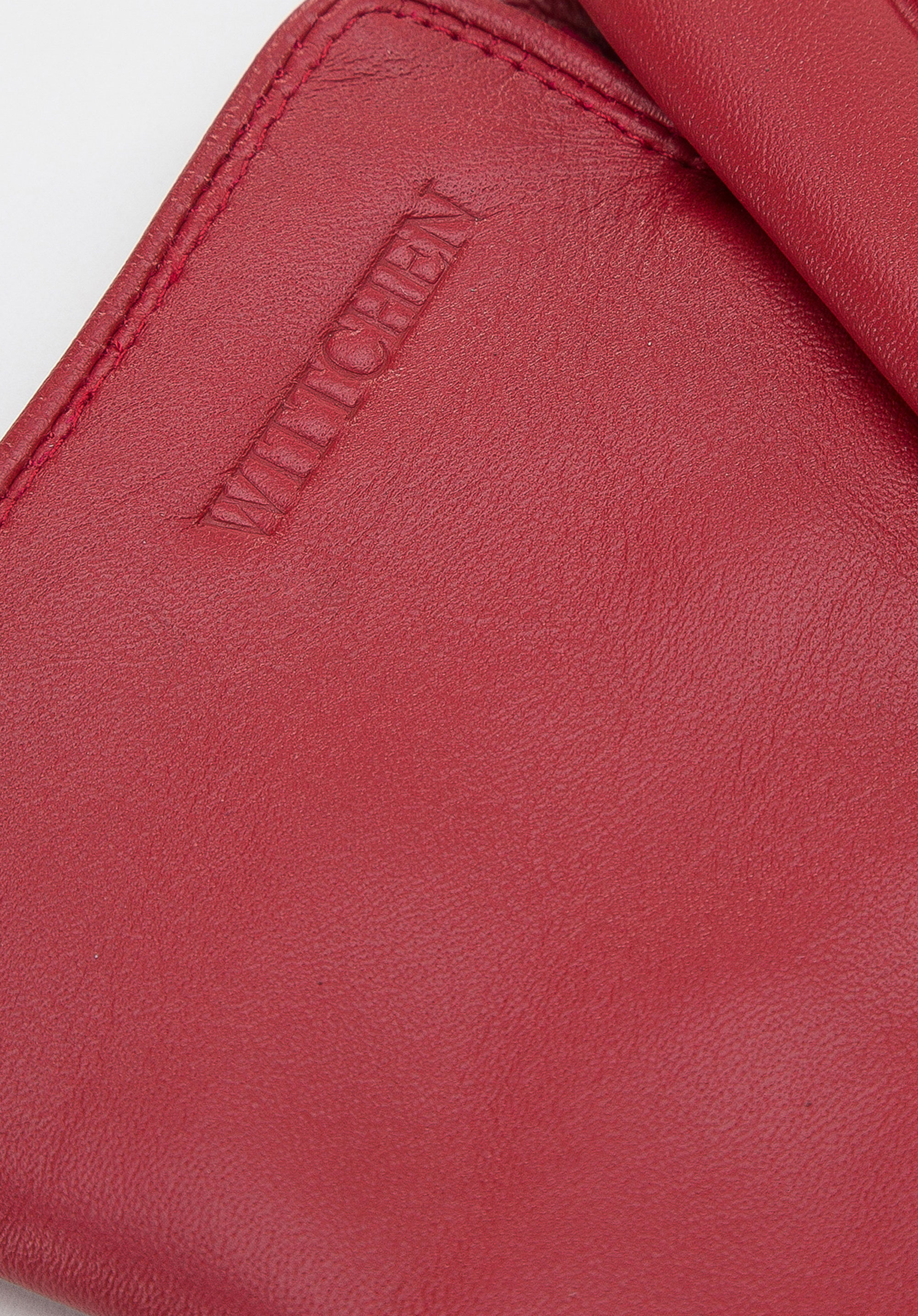 Damskie rękawiczki skórzane gładkie