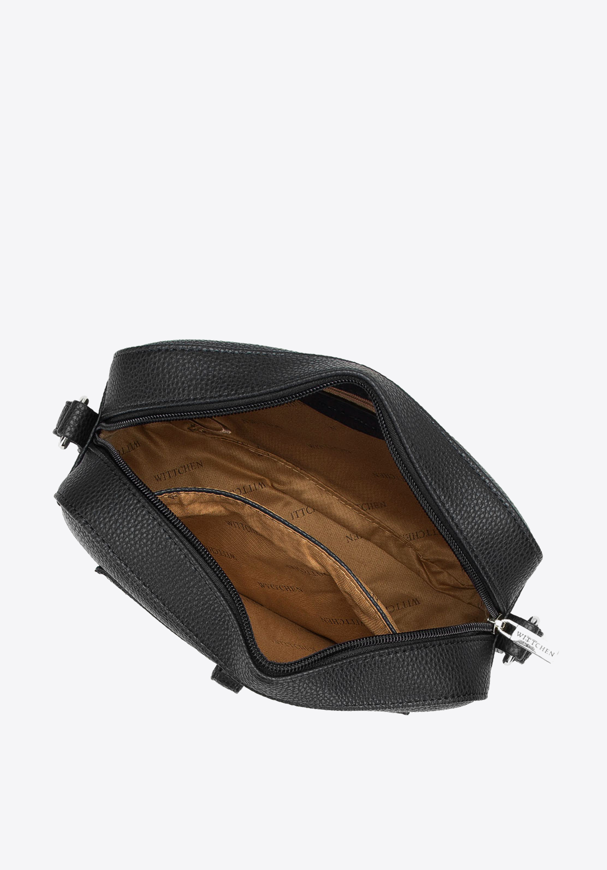 Damska listonoszka z kieszenią z przodu