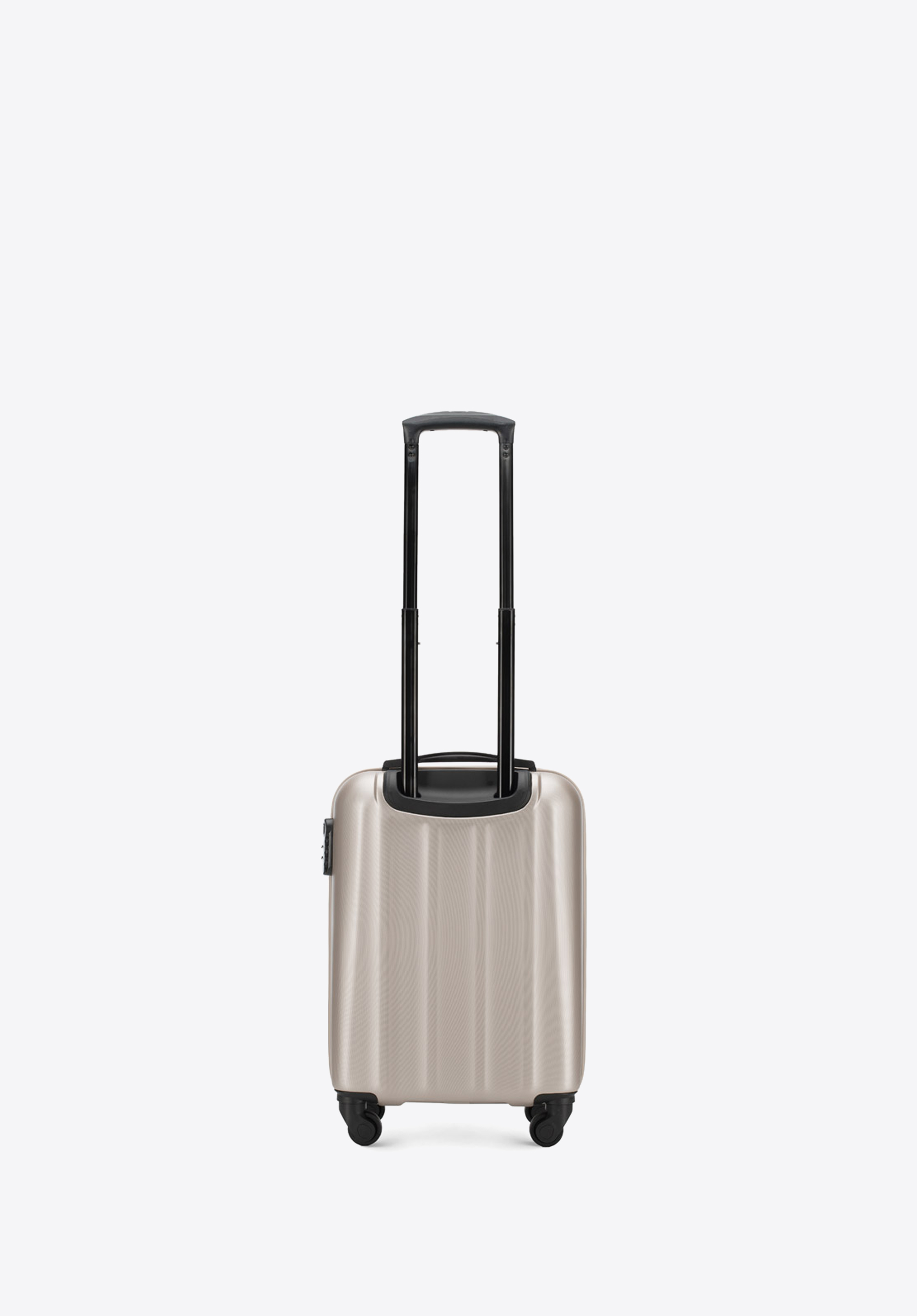 Walizka kabinowa z polikarbonu fakturowana