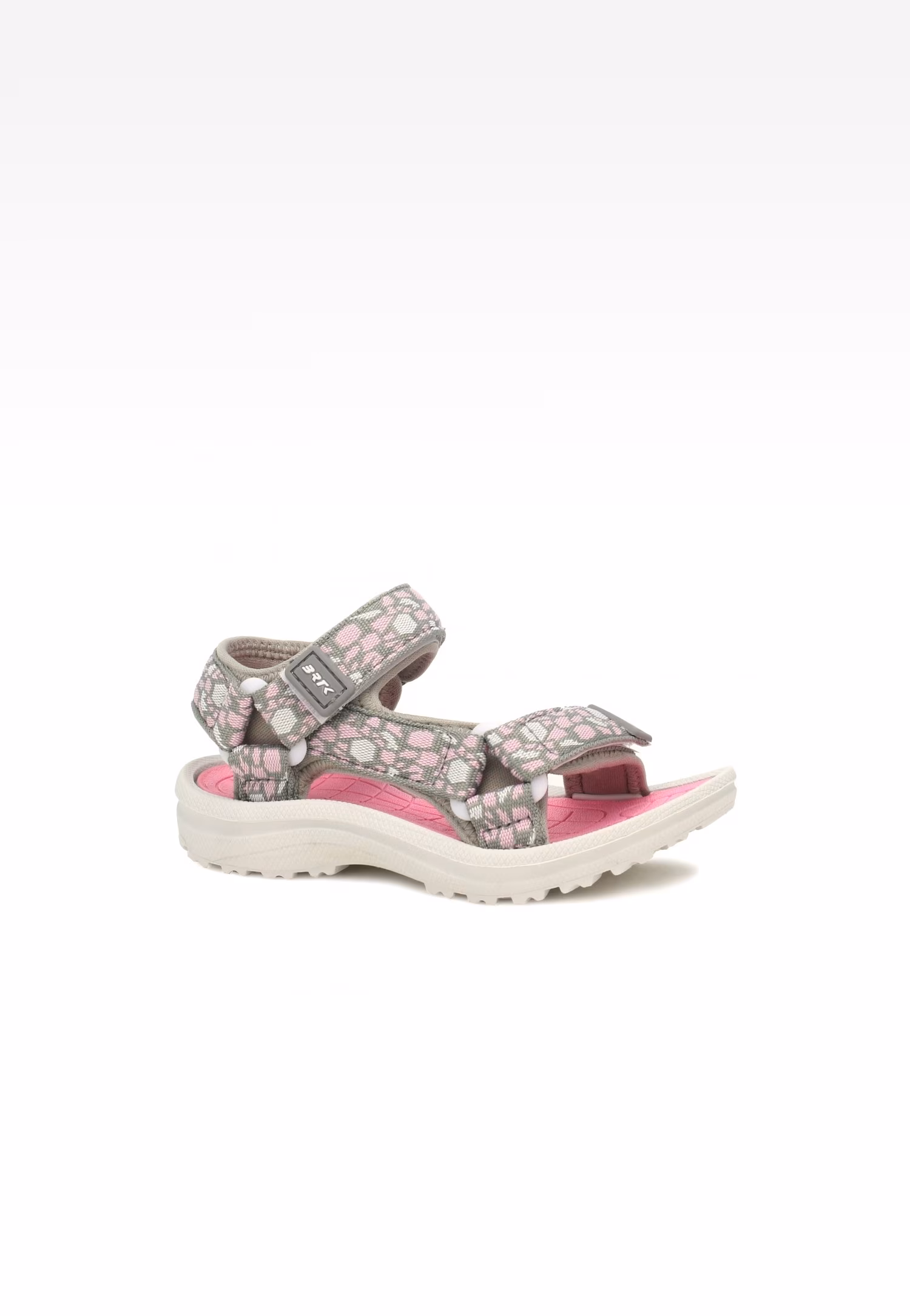 Sandały BARTEK 16058001, dla dziewcząt, czarno-szary