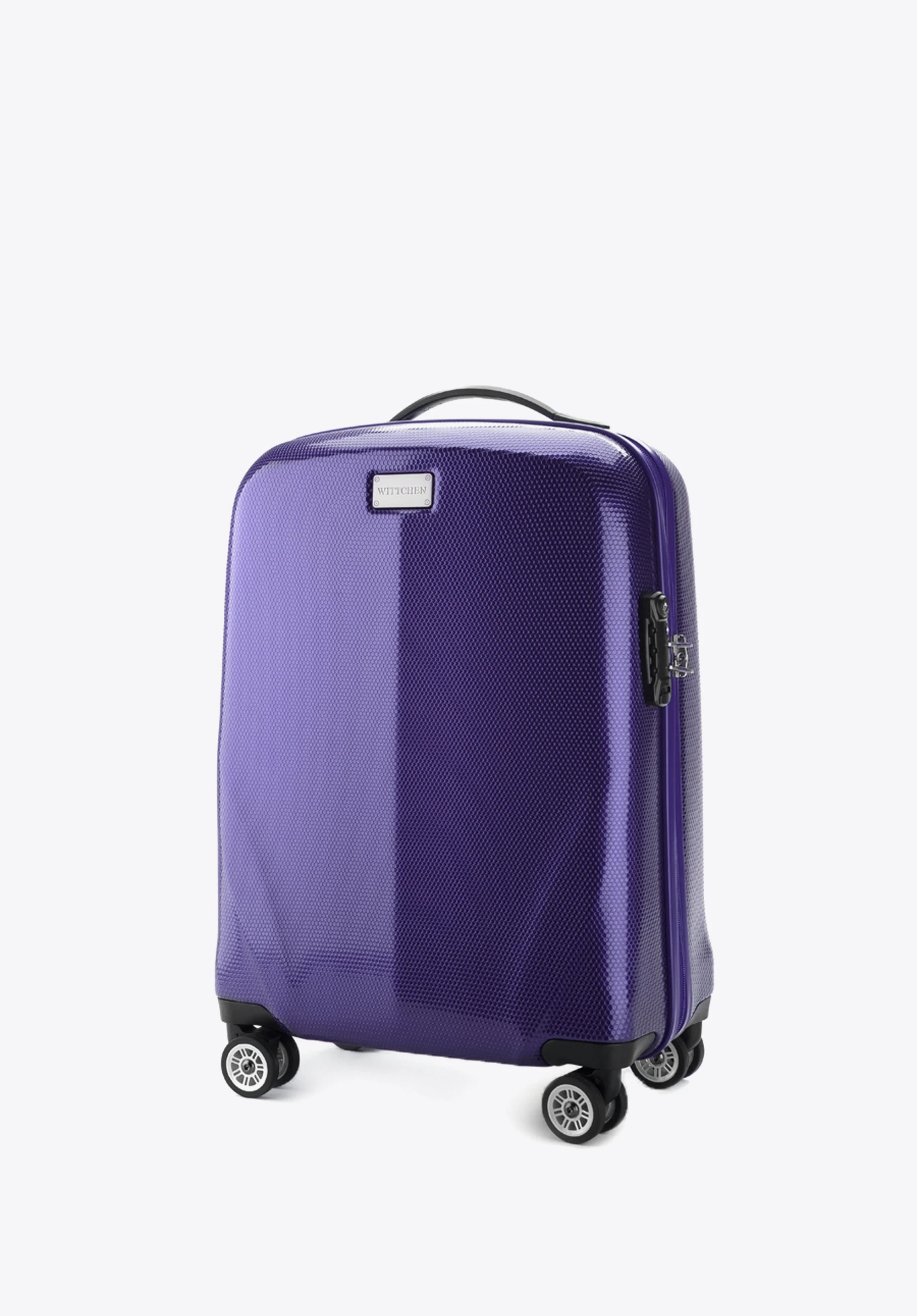 Walizka kabinowa z polikarbonu jednokolorowa