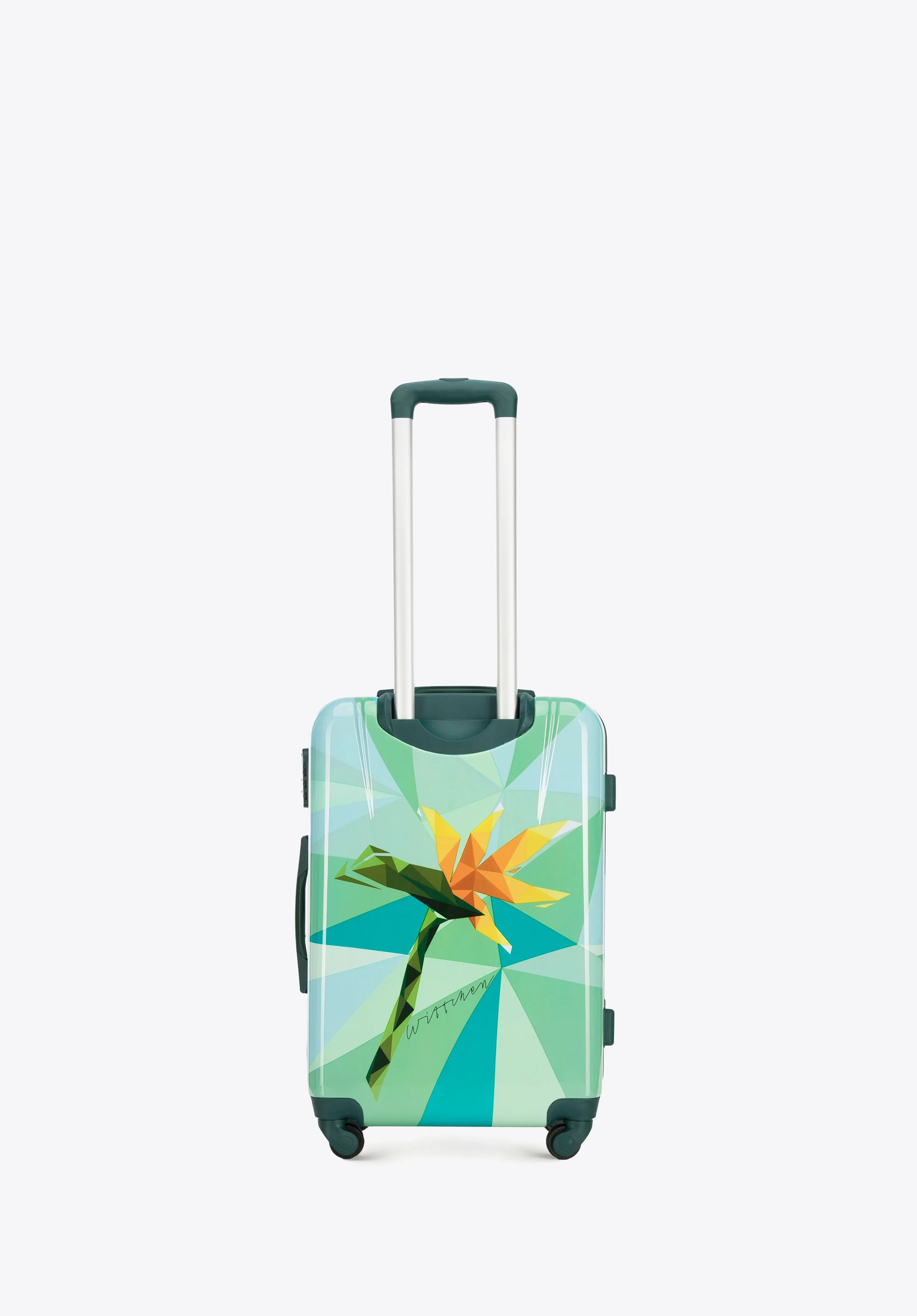 Walizka kabinowa z ABS-u z nadrukiem