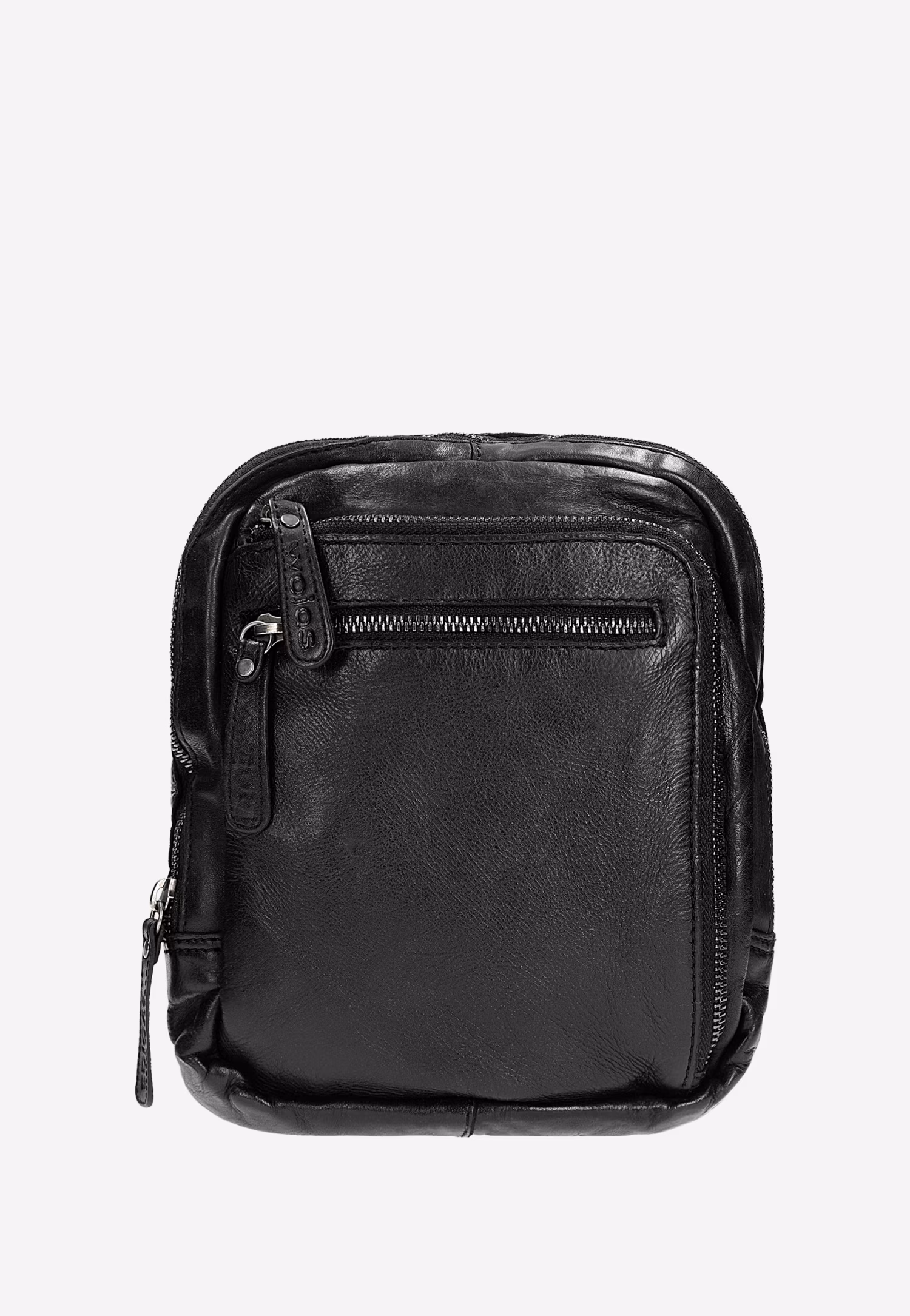 Mała czarna torba męska