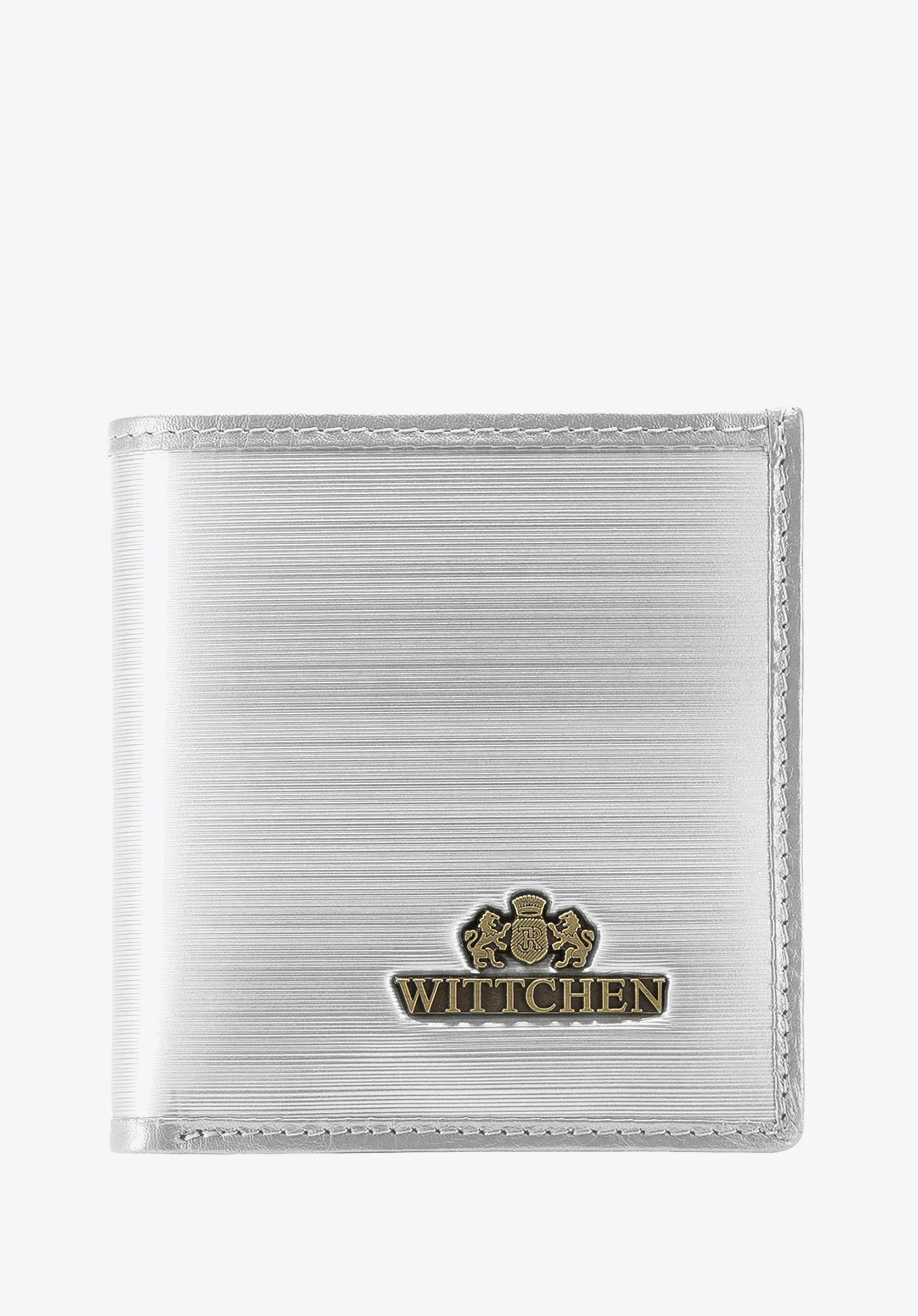 Damski portfel ze skóry lakierowany mały