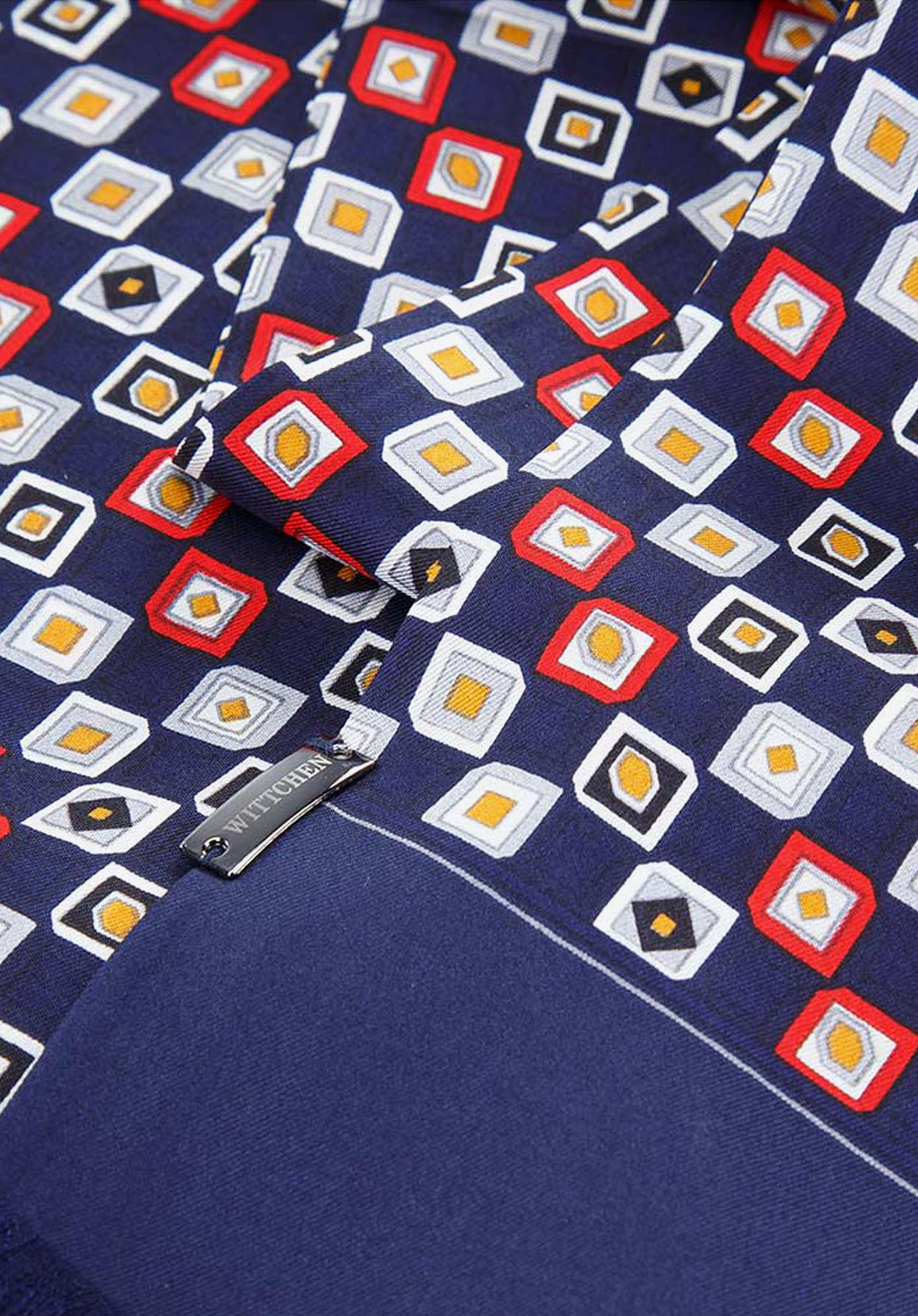 Męski szal z jedwabiu