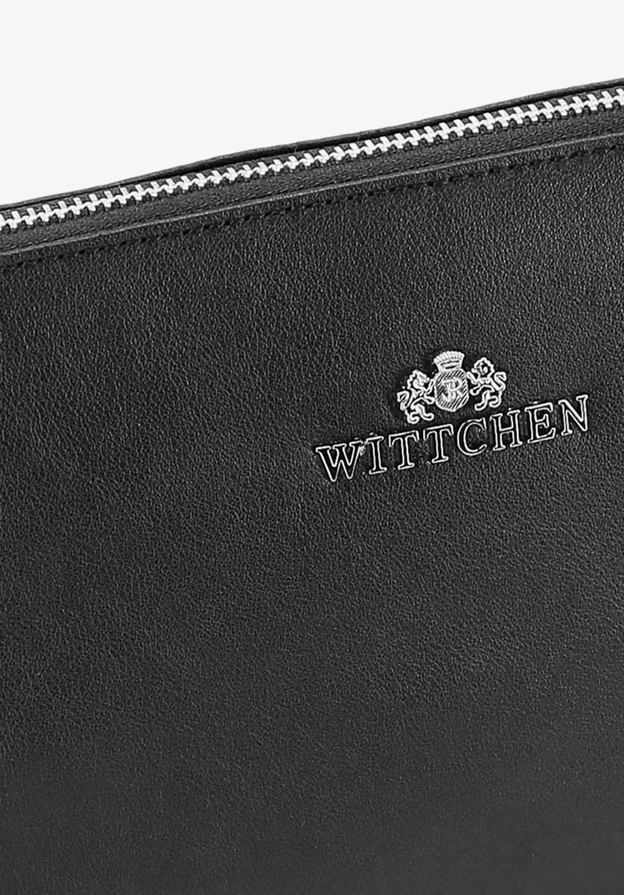 Damska listonoszka ze skóry metaliczna