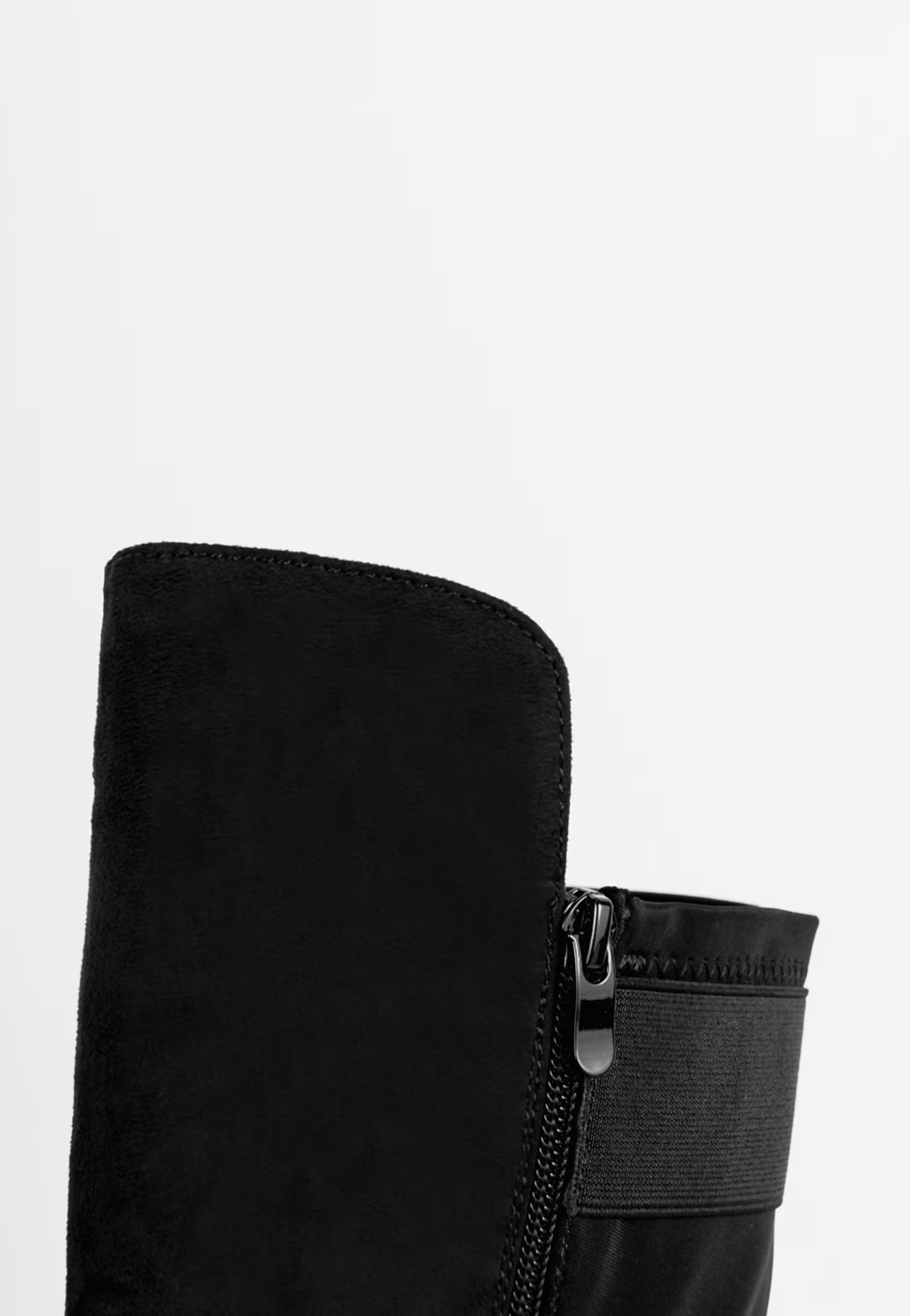 WJS czarne eleganckie kozaki damskie