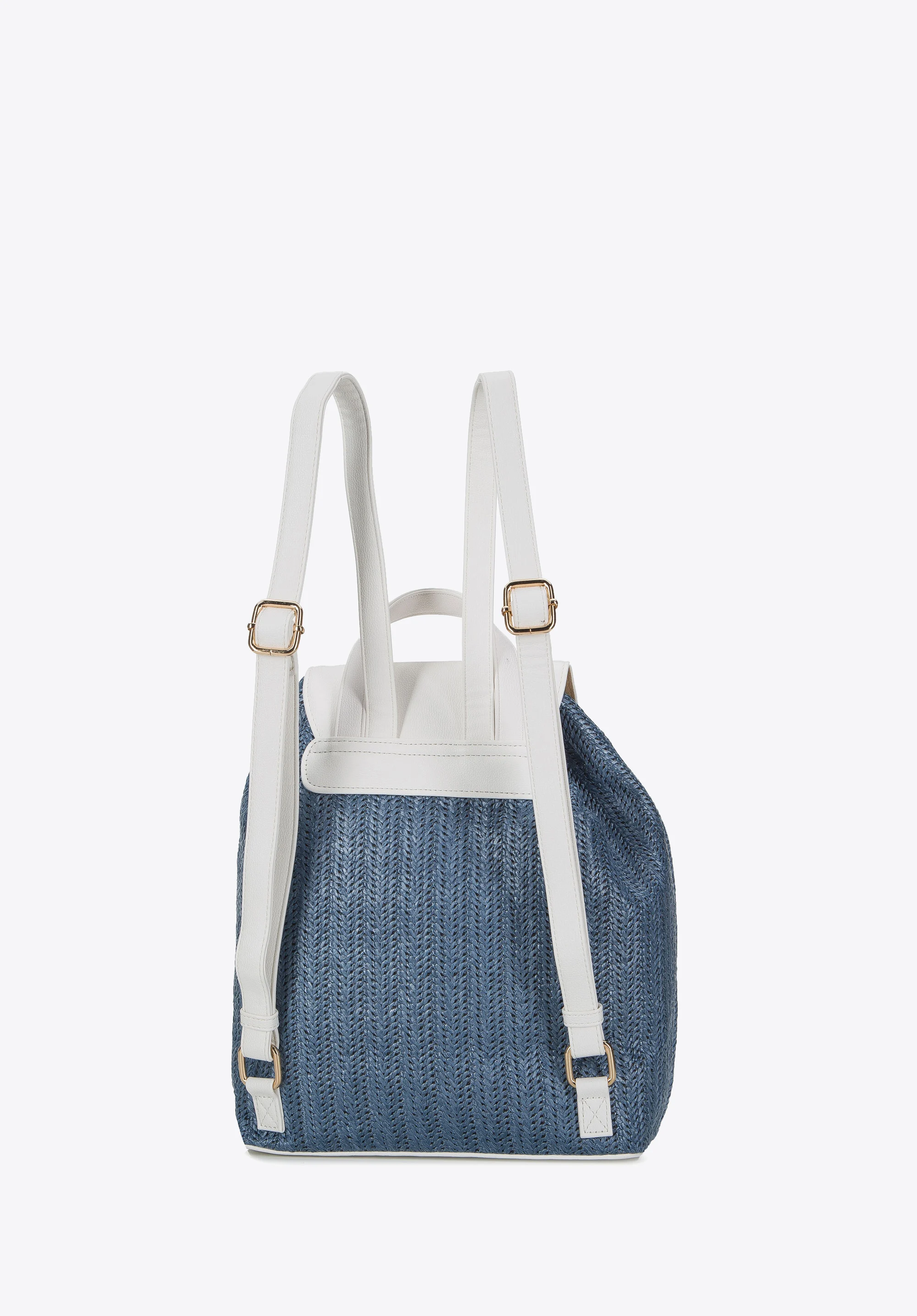 Damski plecak worek z plecionki