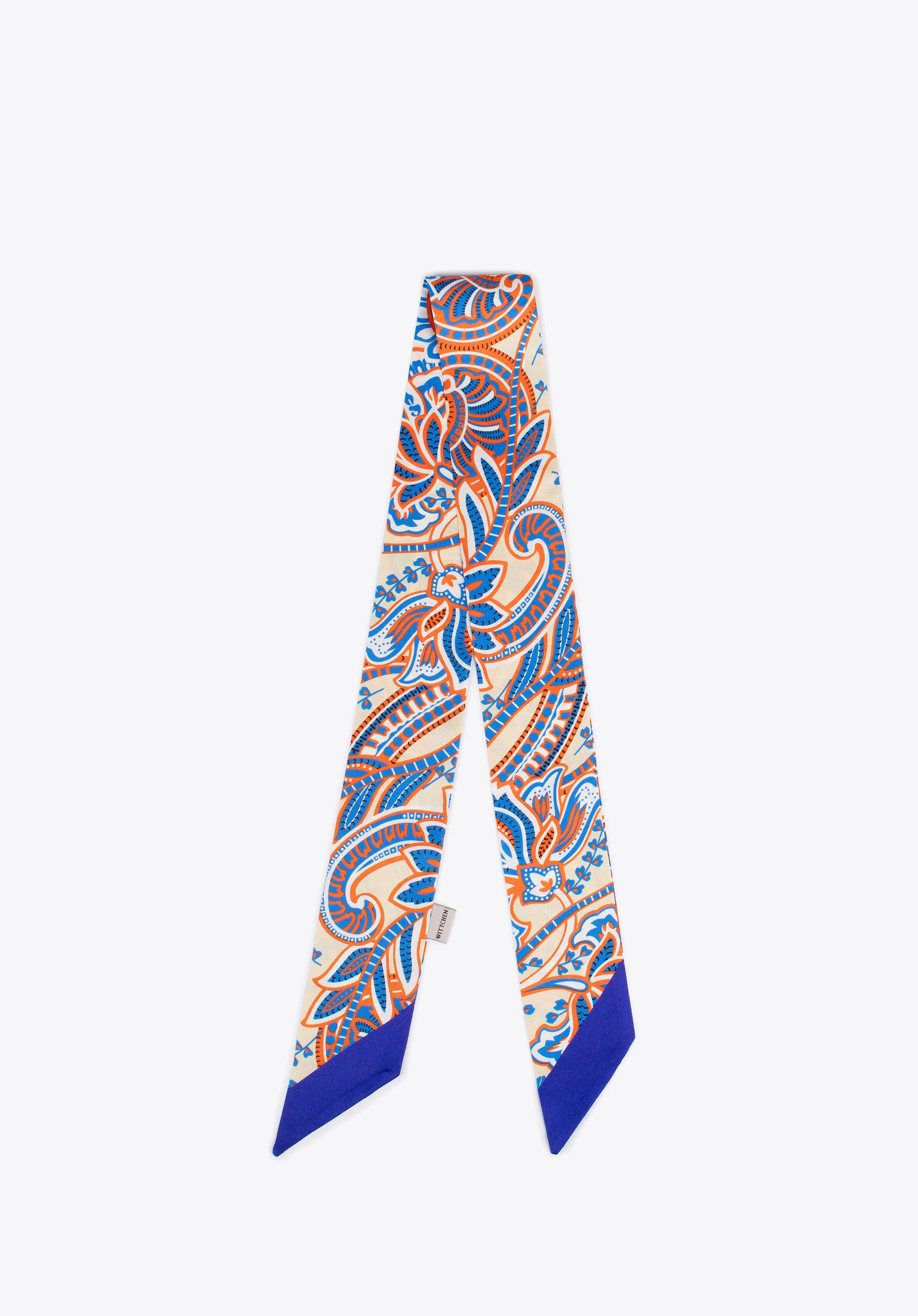 Damska apaszka twilly z jedwabiu