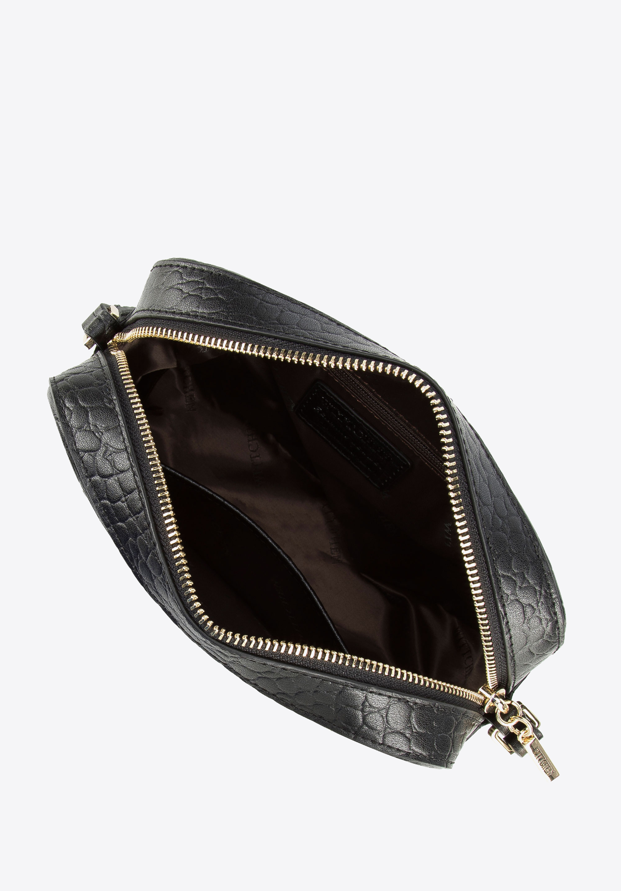 Damska listonoszka skórzana z nitami