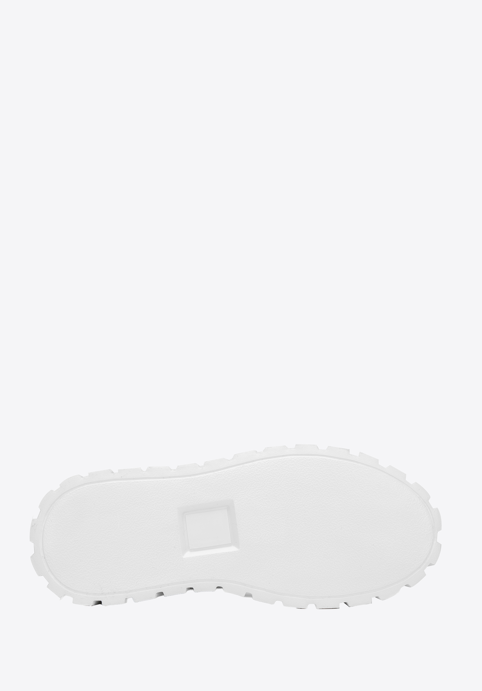 Damskie sneakersy skórzane na grubej platformie