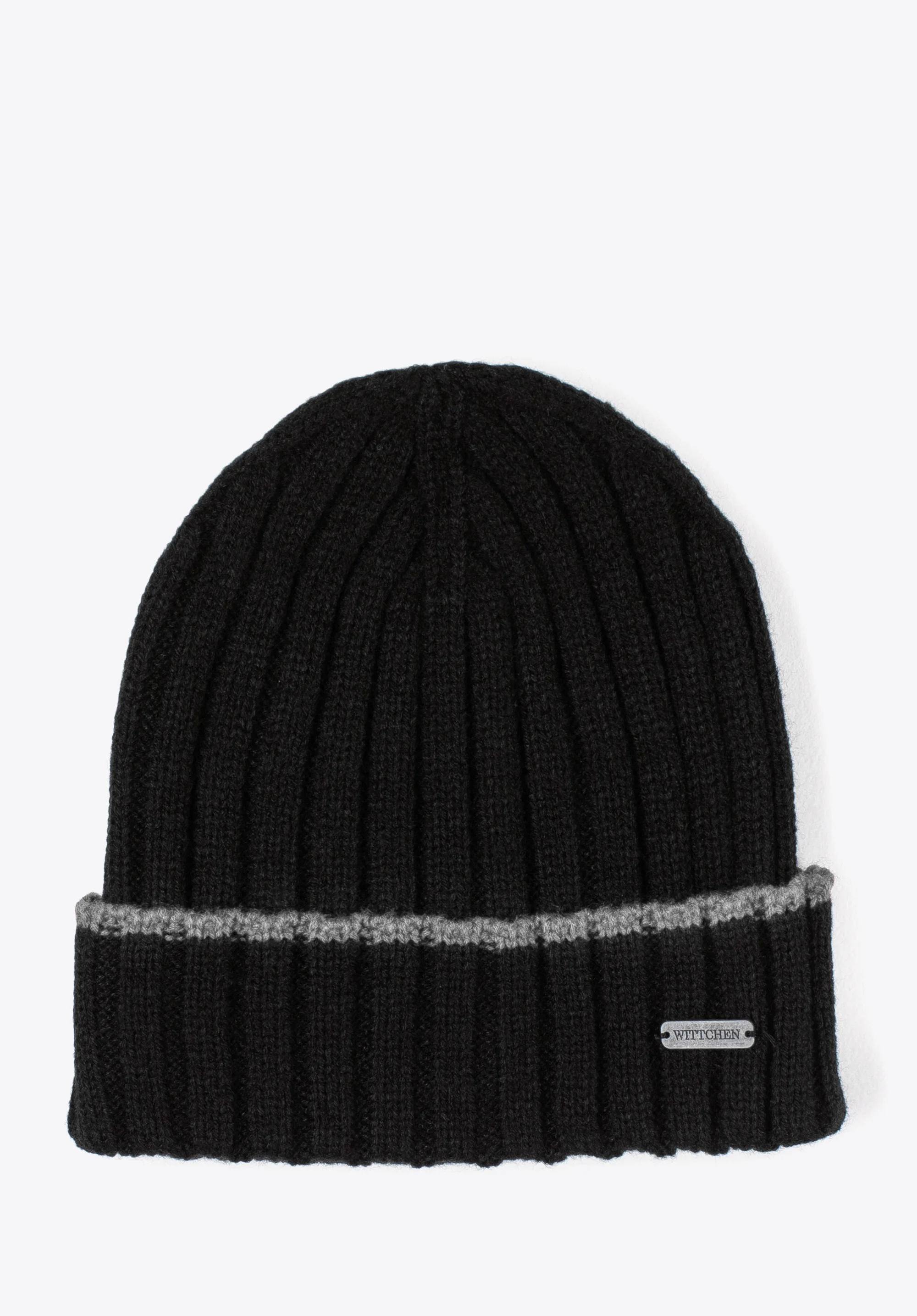 Męski komplet zimowy z kolorowym paskiem