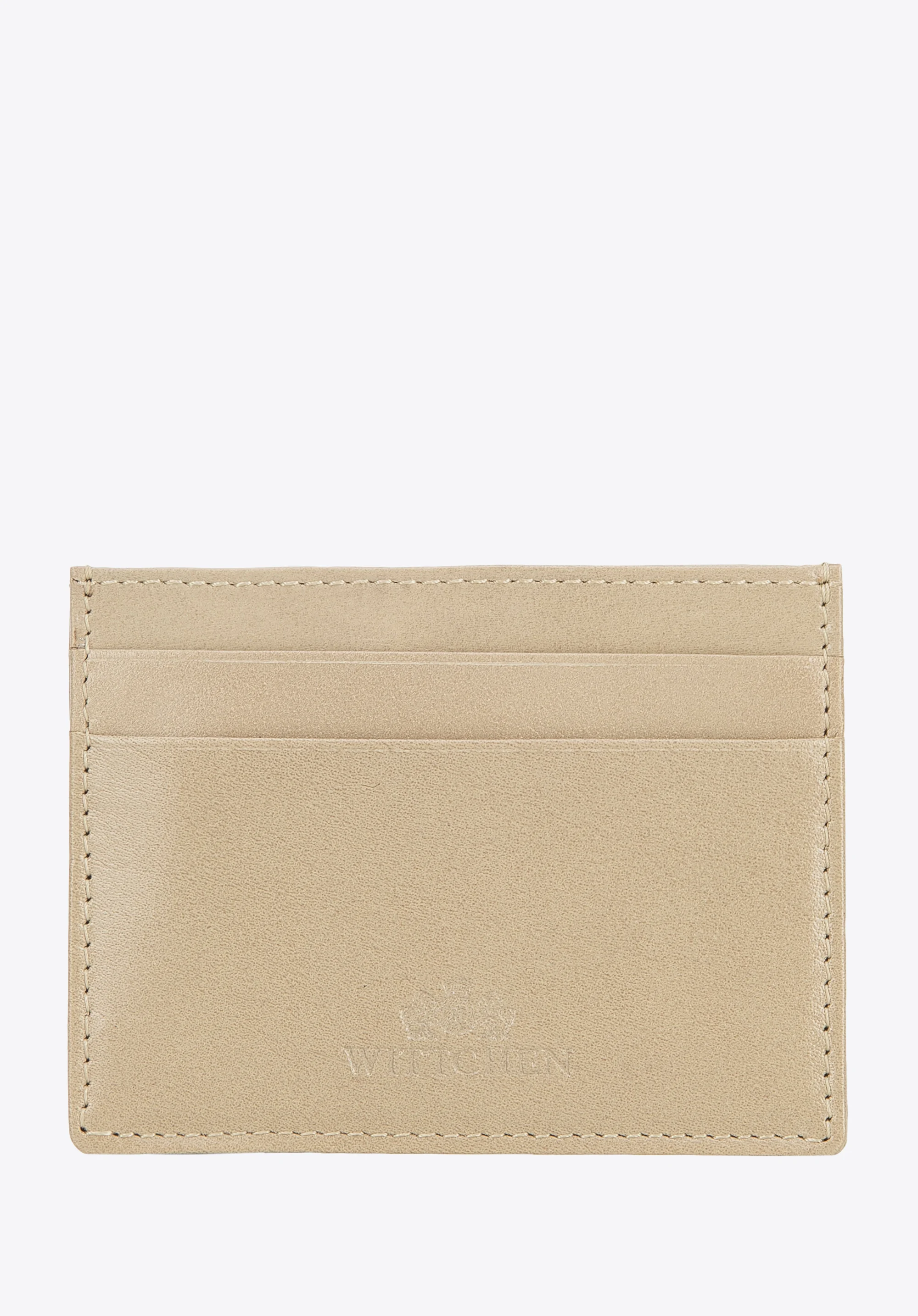 Etui na karty kredytowe z gładkiej skóry