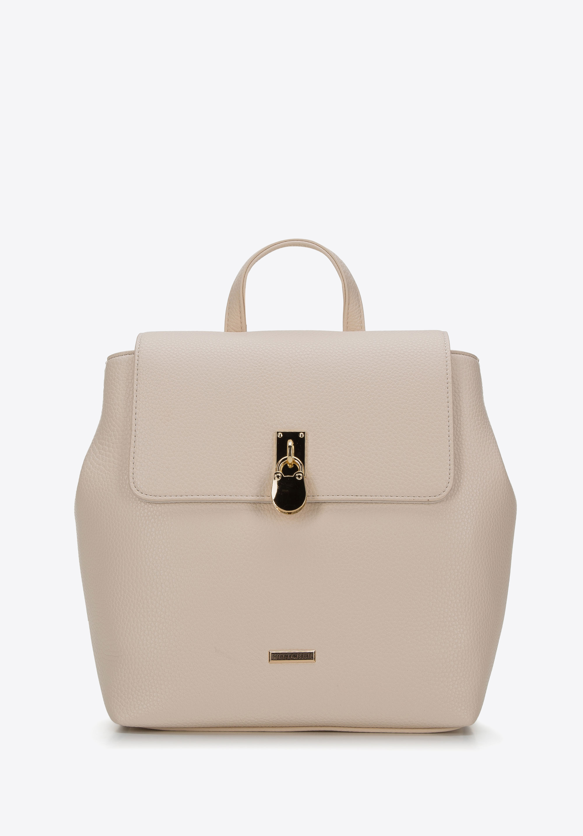 Damski plecak z kłódką