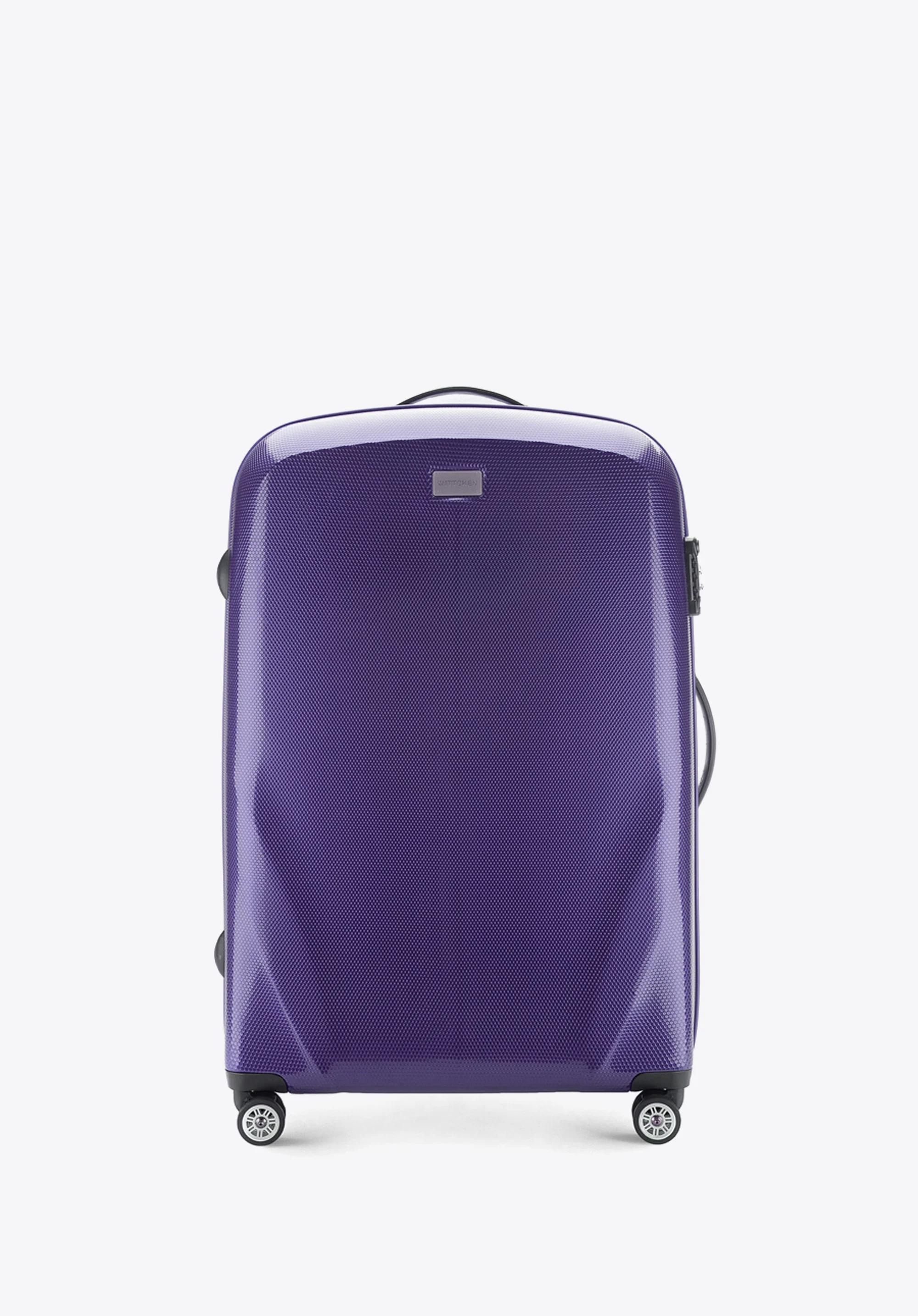 Walizka kabinowa z polikarbonu jednokolorowa