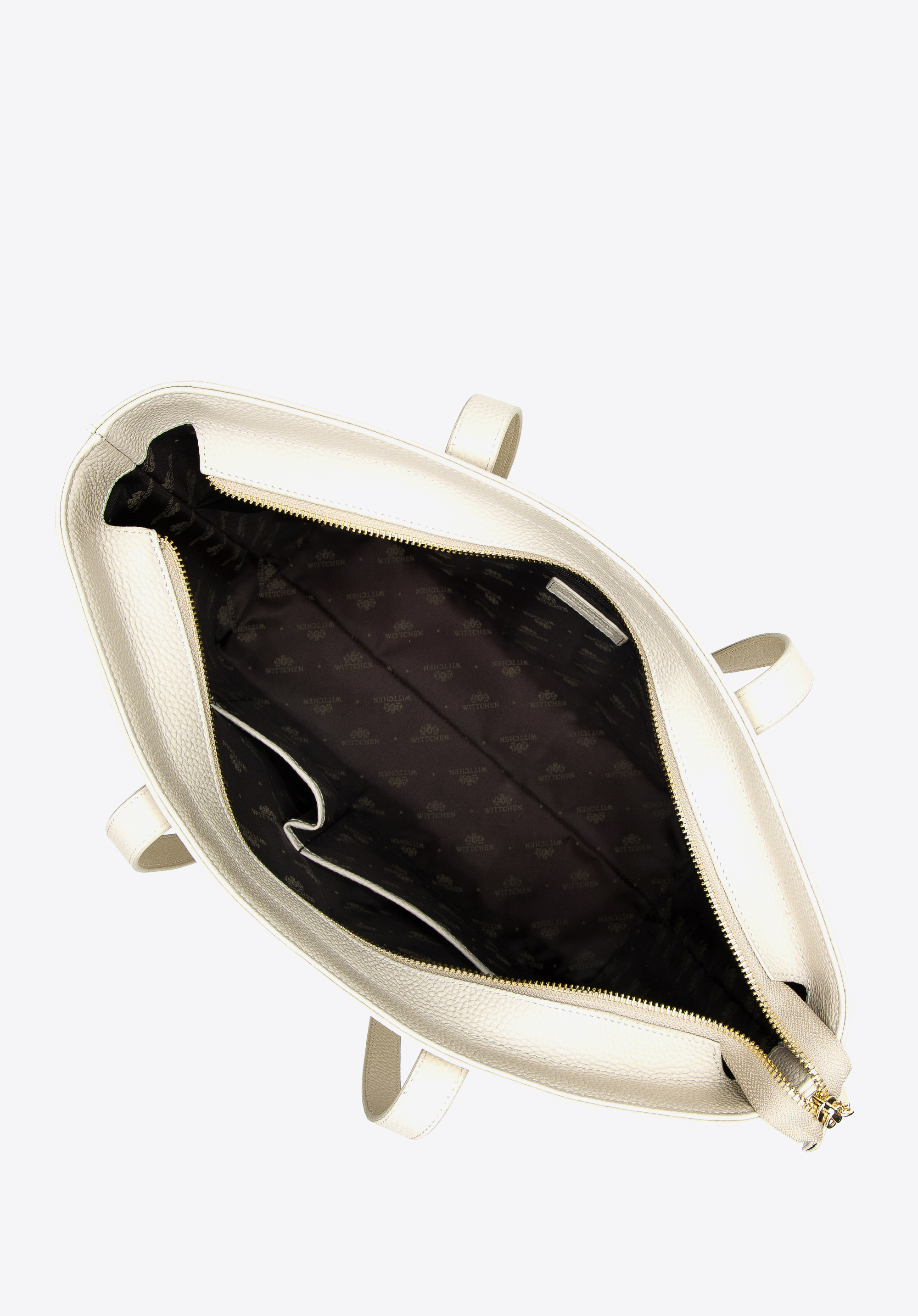 Torebka shopperka skórzana prosta