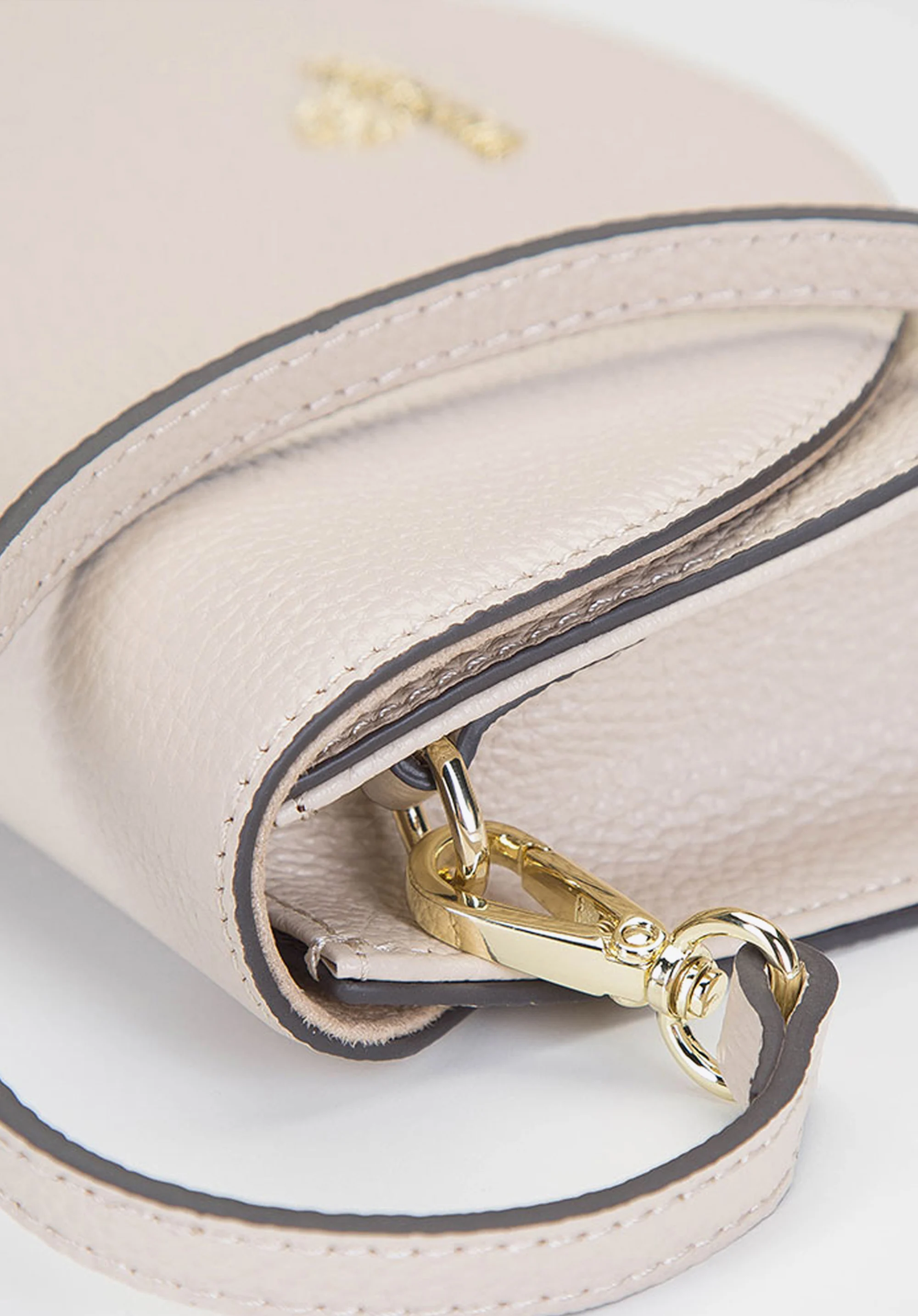 Kopertówka skórzana minimalistyczna