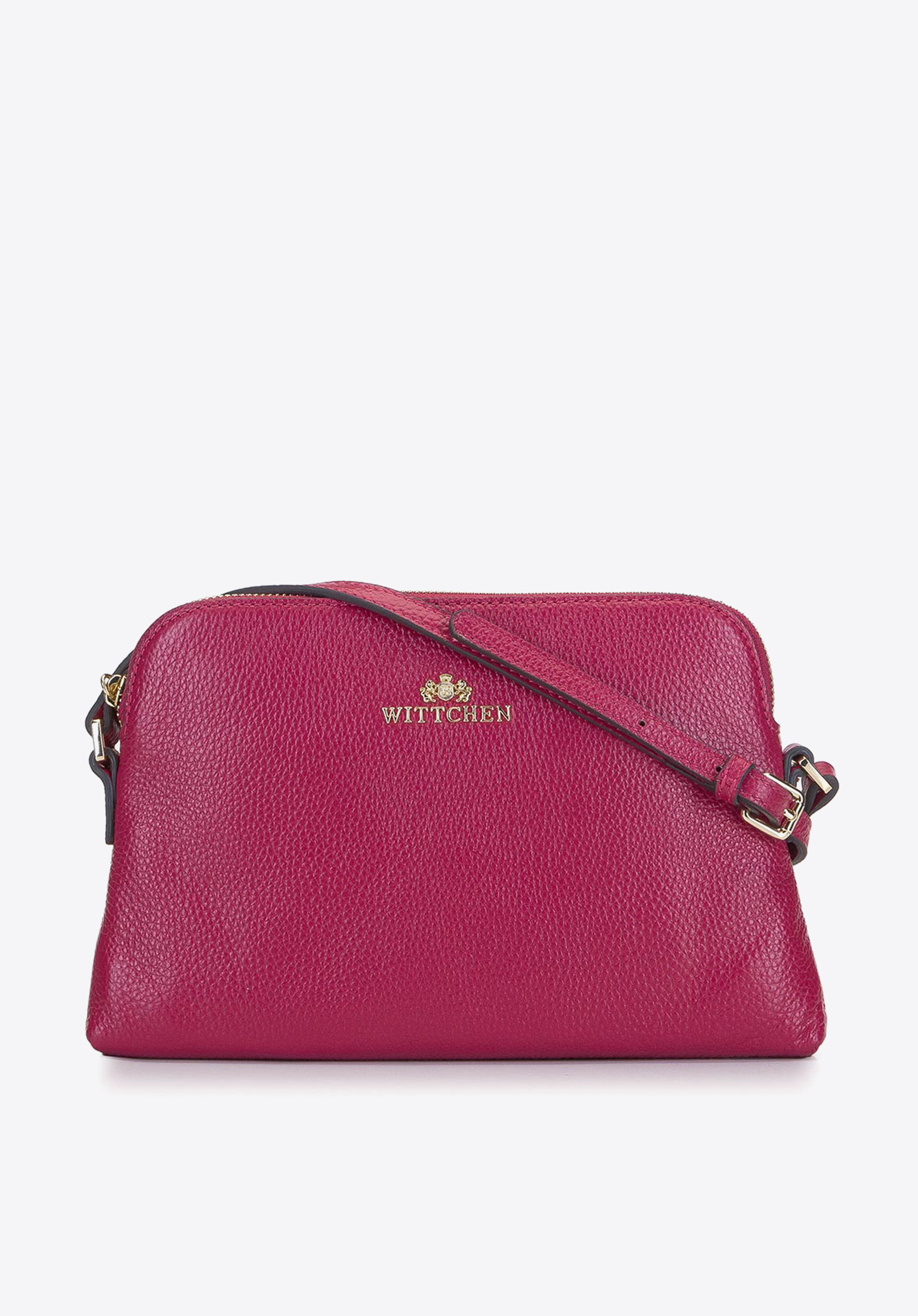 Damska listonoszka skórzana trapezowa