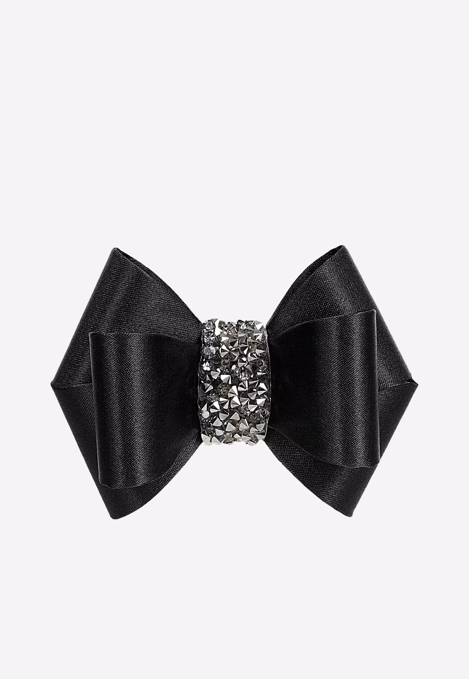 Satynowe kokardy do obuwia w formie klipsów