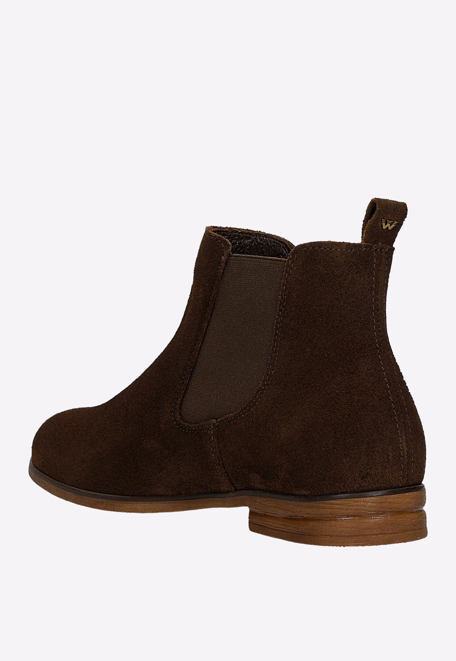 Ciemnobrązowe sztyblety damskie