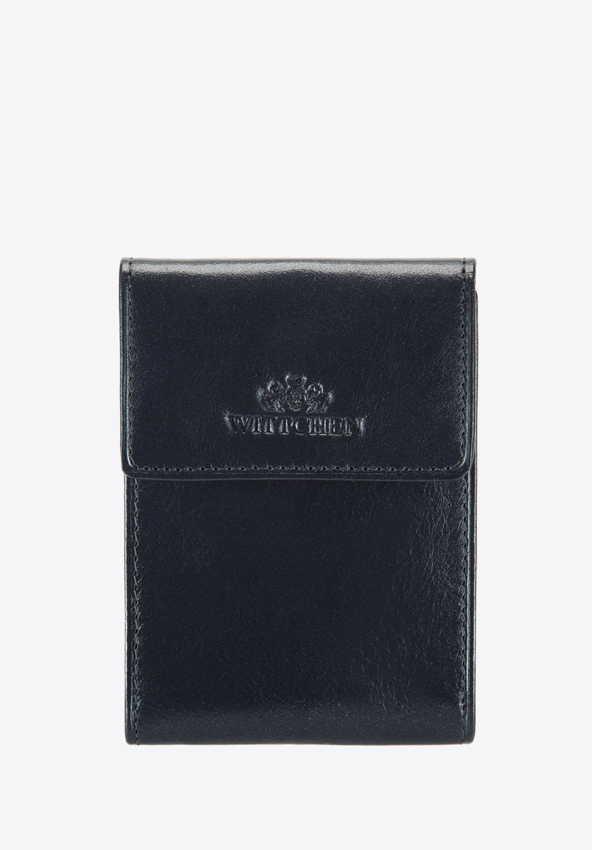 Etui na karty skórzane proste