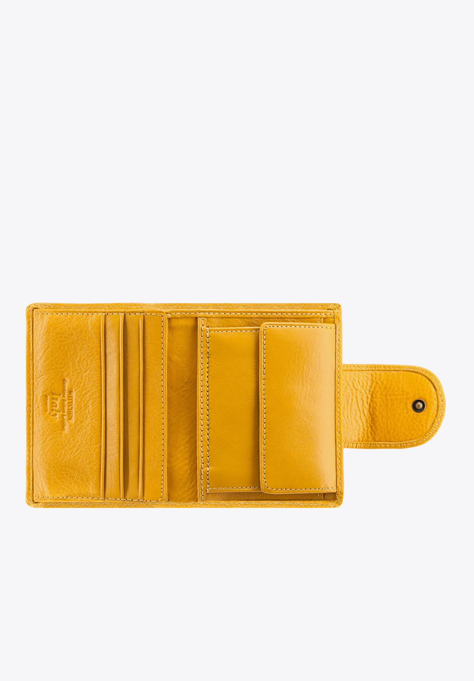 Damski portfel skórzany z elegancką napą