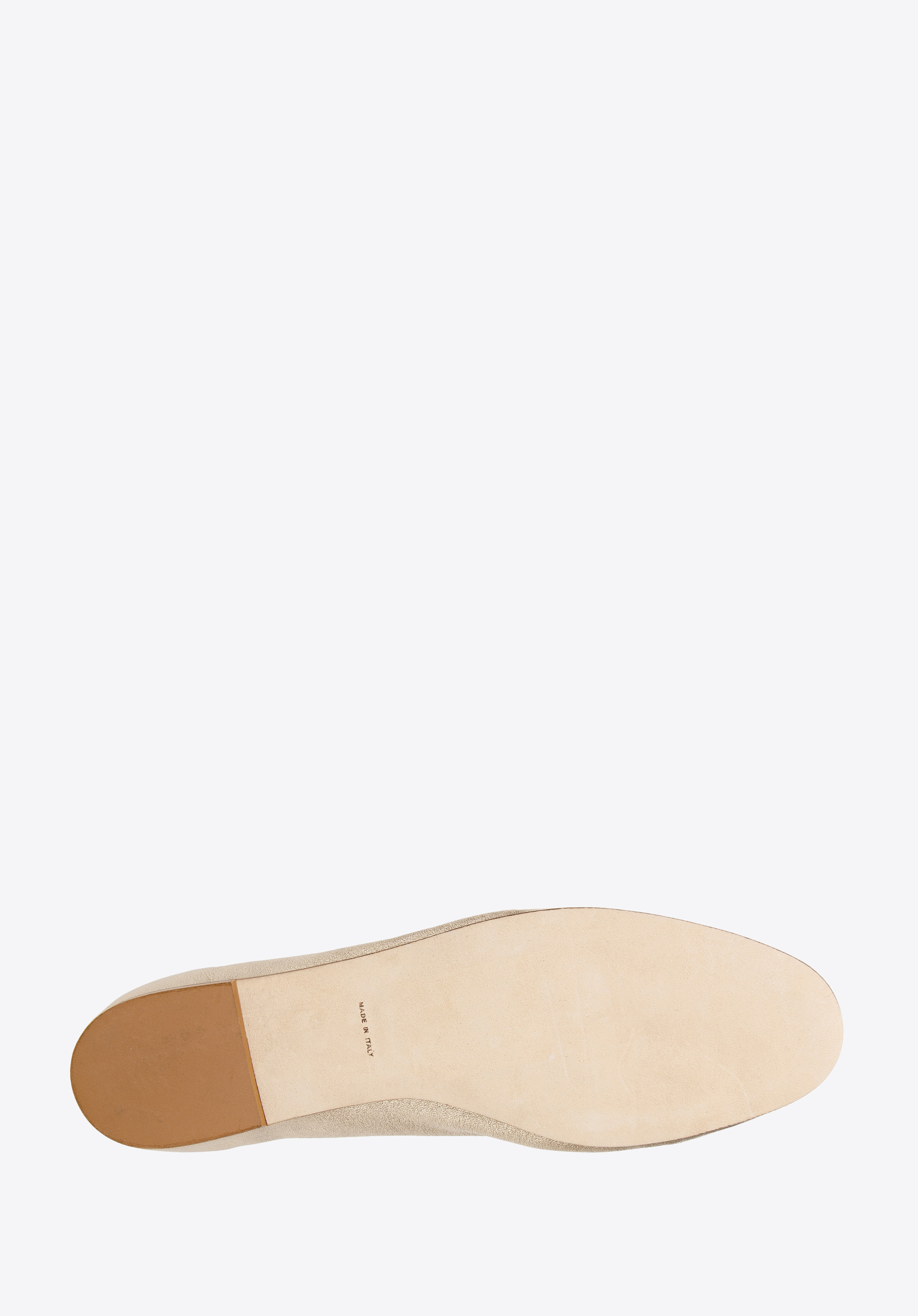 Damskie mokasyny skórzane z klamerką na płaskim obcasie