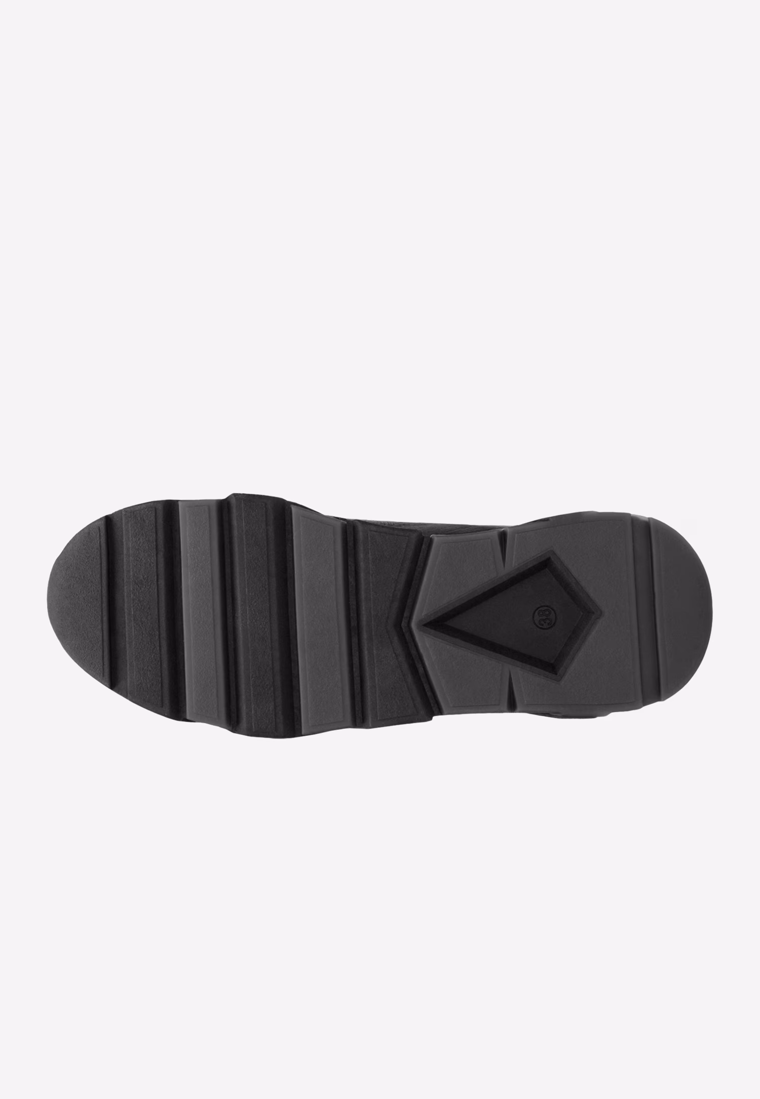 Czarne półbuty damskie