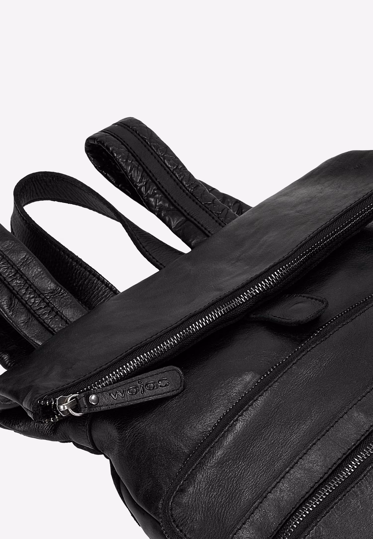 Ciemnobrązowy miejski plecak męski