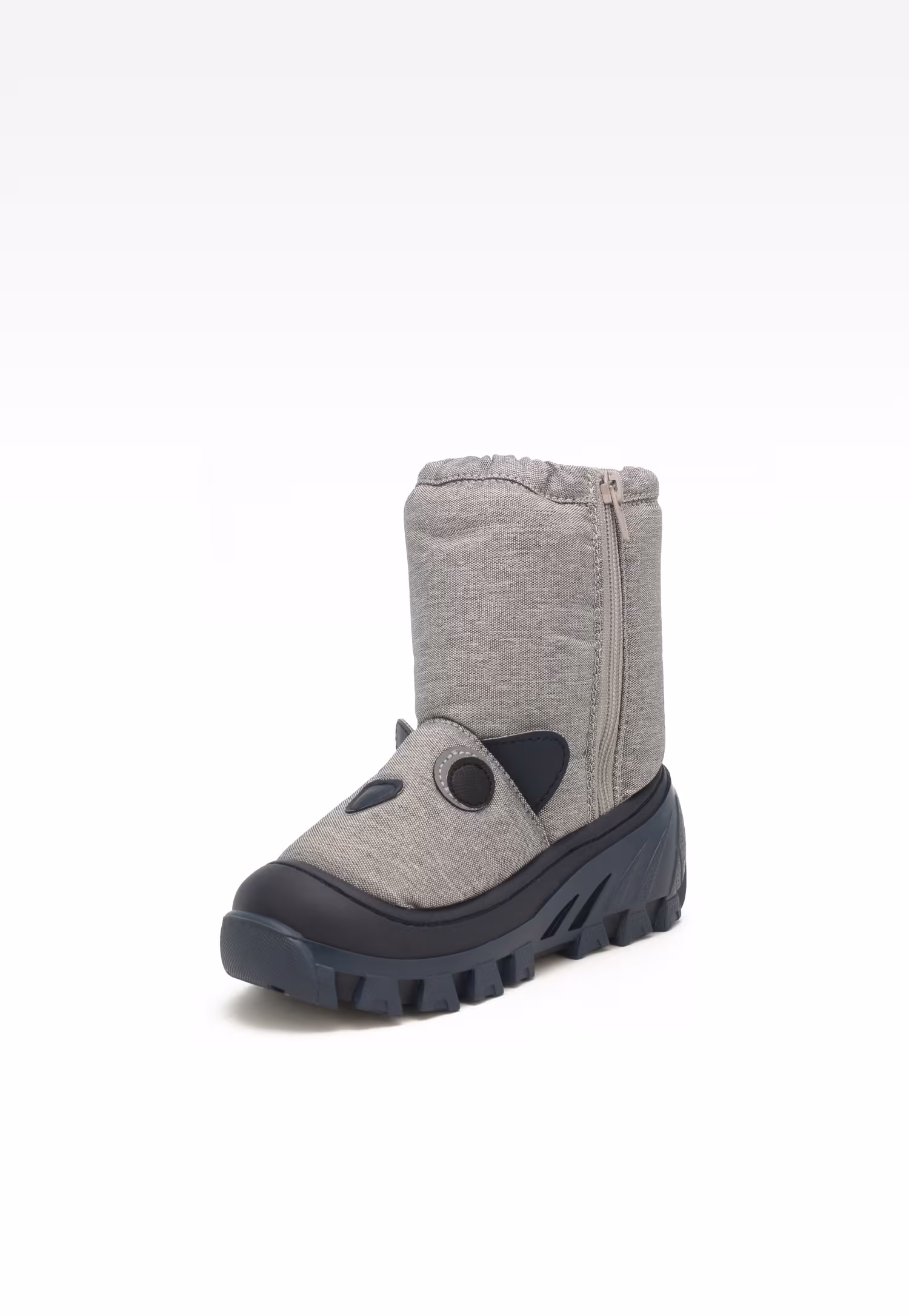 śniegowce BARTEK 14565005, dla chłopców, szary