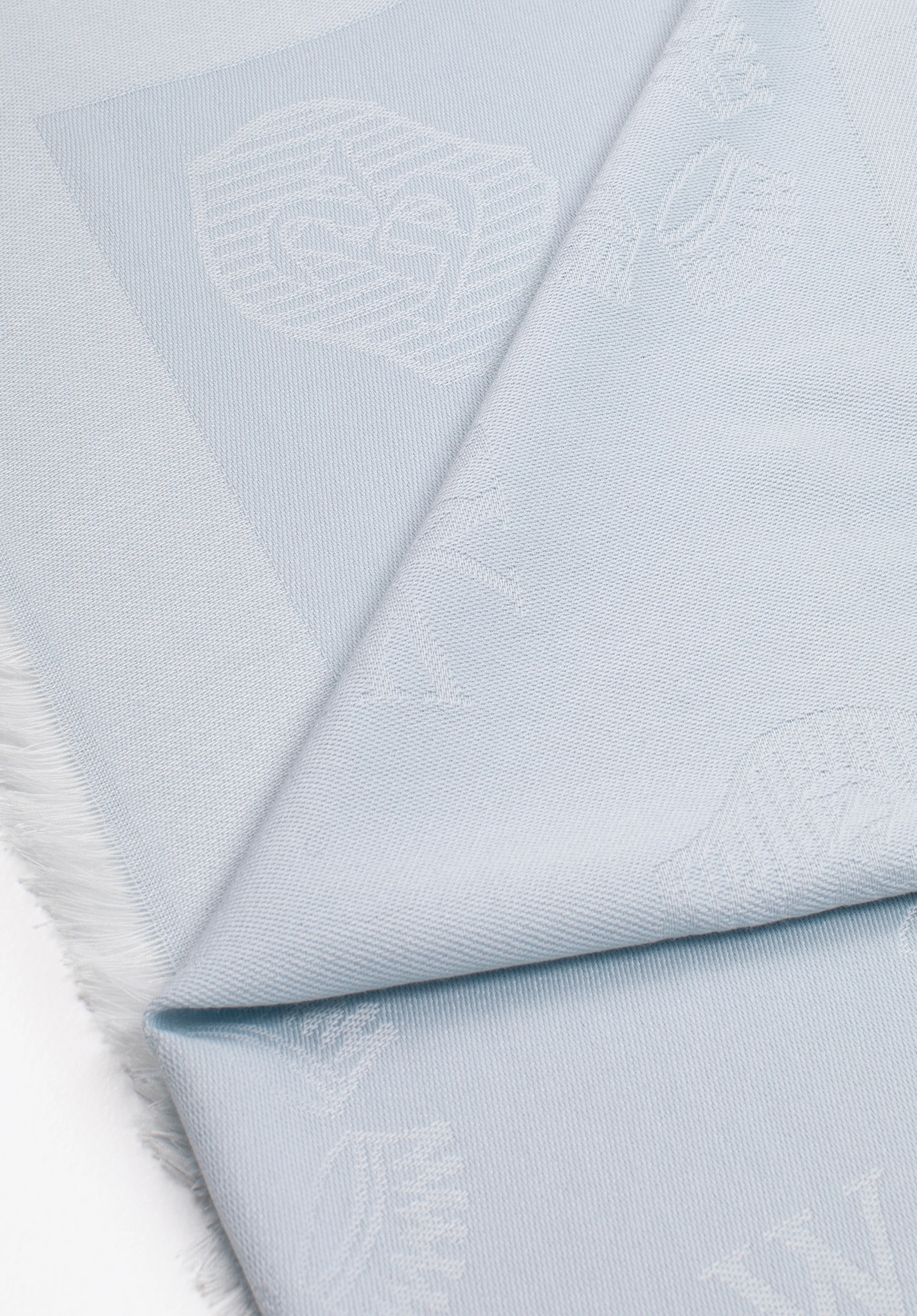 Damski szal z bambusem tkany w monogram