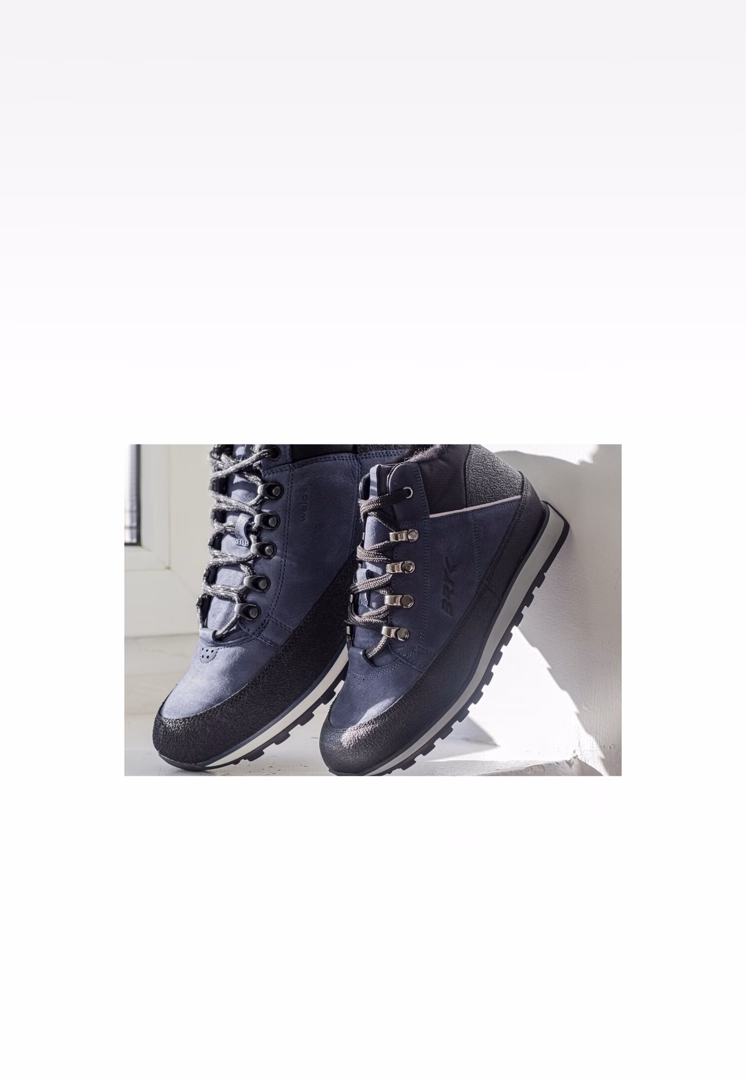 Trzewiki ocieplane Wojas x Bartek 8630076, dla chłopców, granatowo-czarny