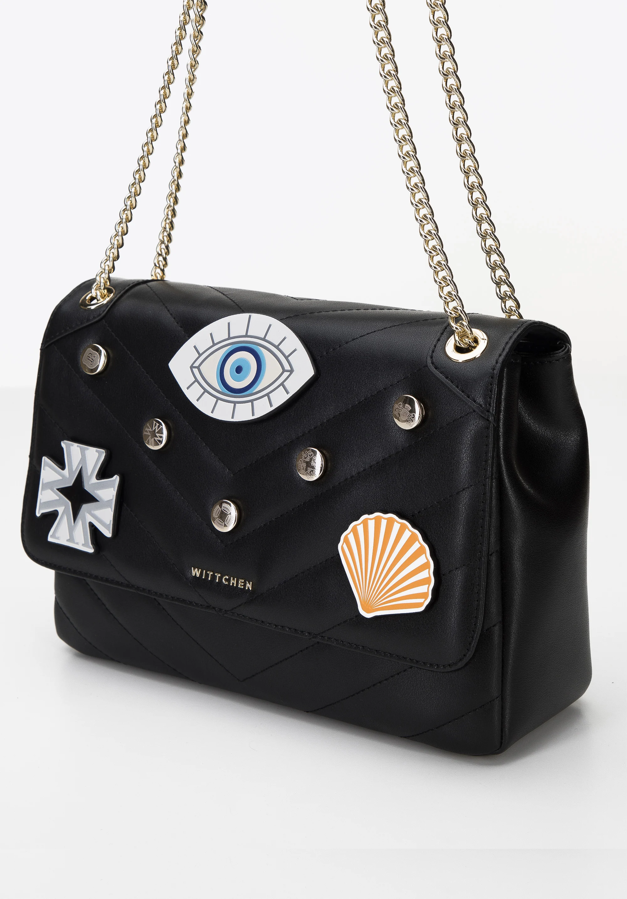 Zestaw przypinek skórzanych – 3 sztuki