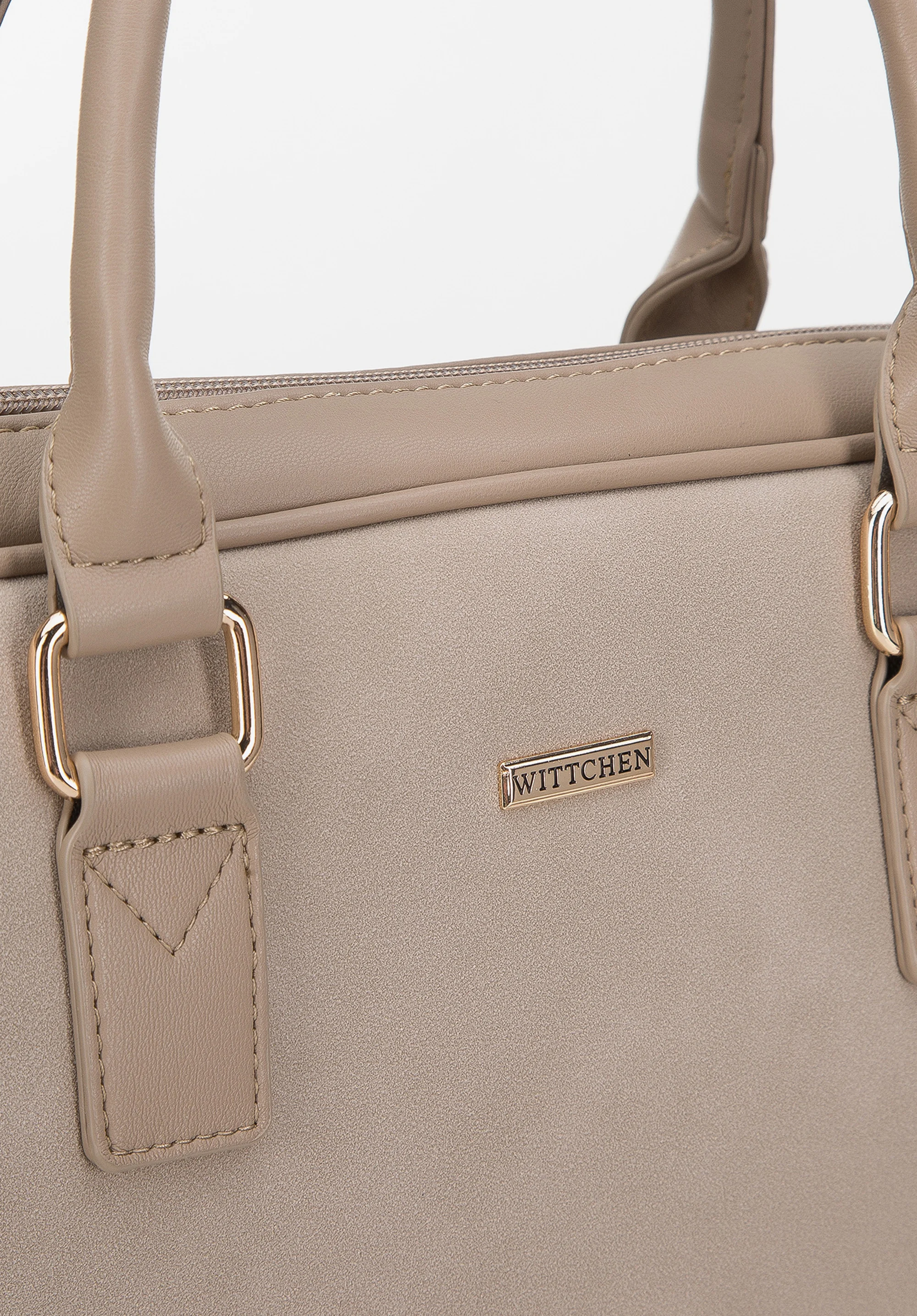 Damska torba na laptopa 11”/12” z frontem z ekozamszu