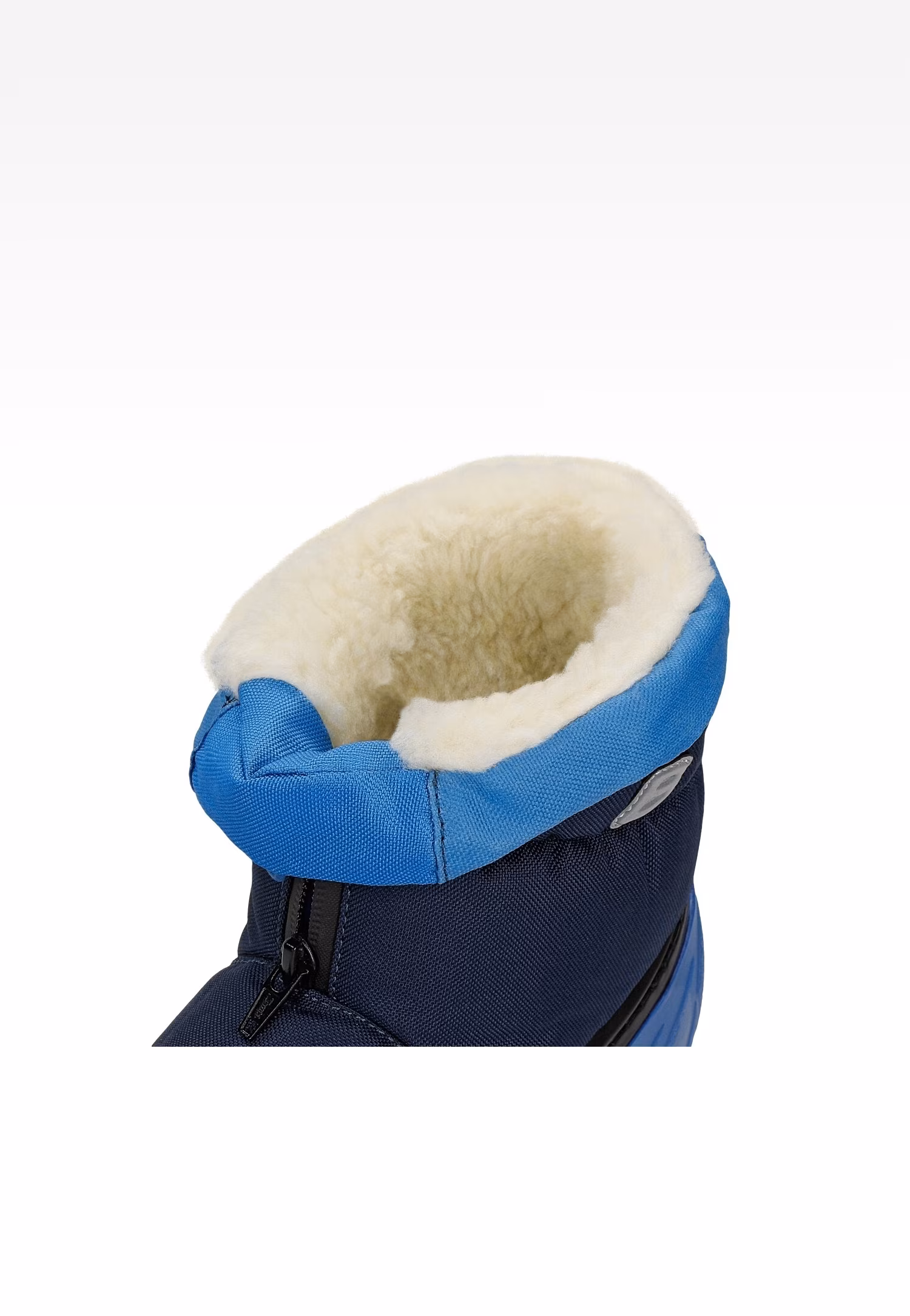 Granatowe śniegowce BARTEK dla chłopców 14624006