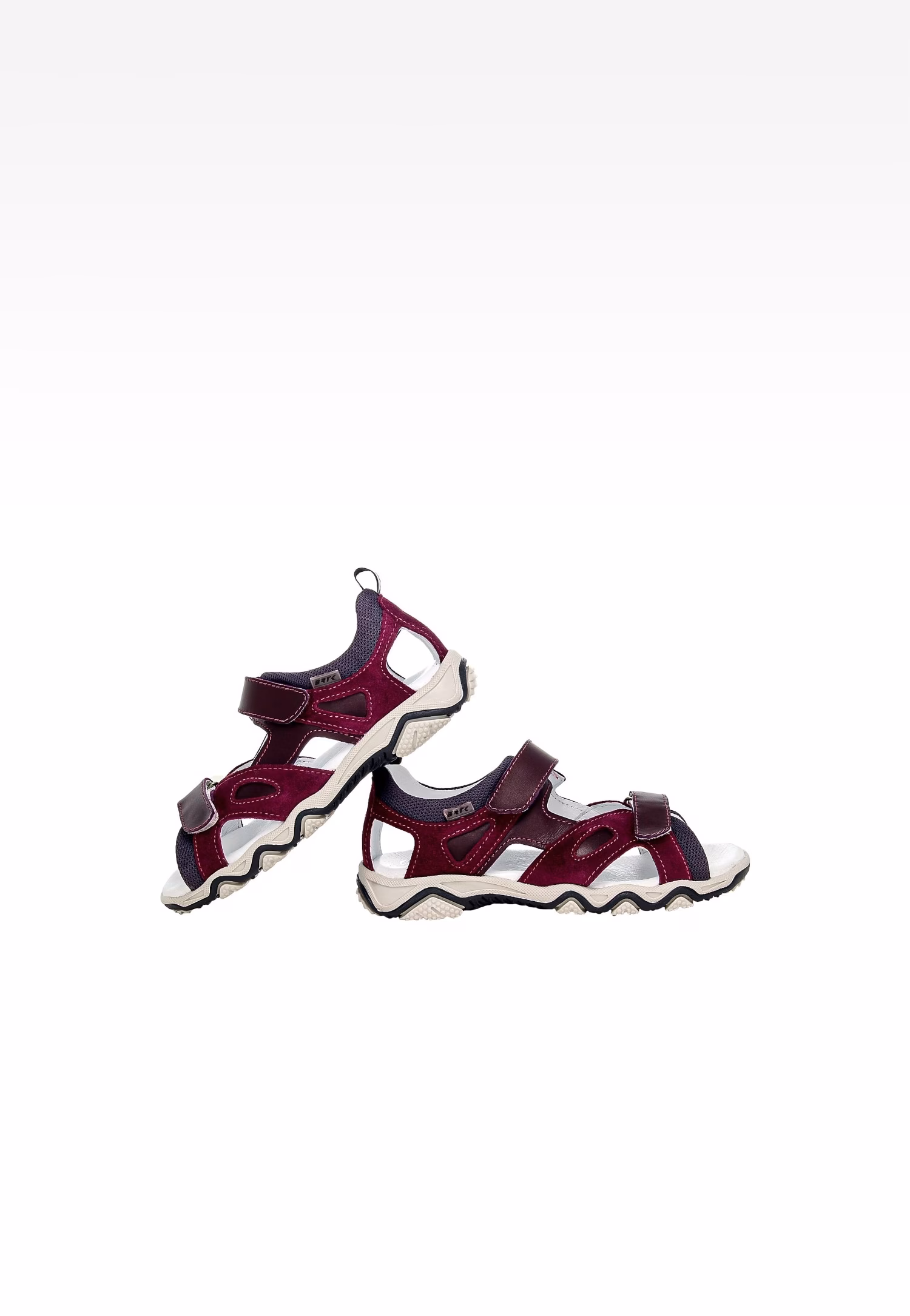 Fioletowo-bordowe sandały BARTEK 1669701