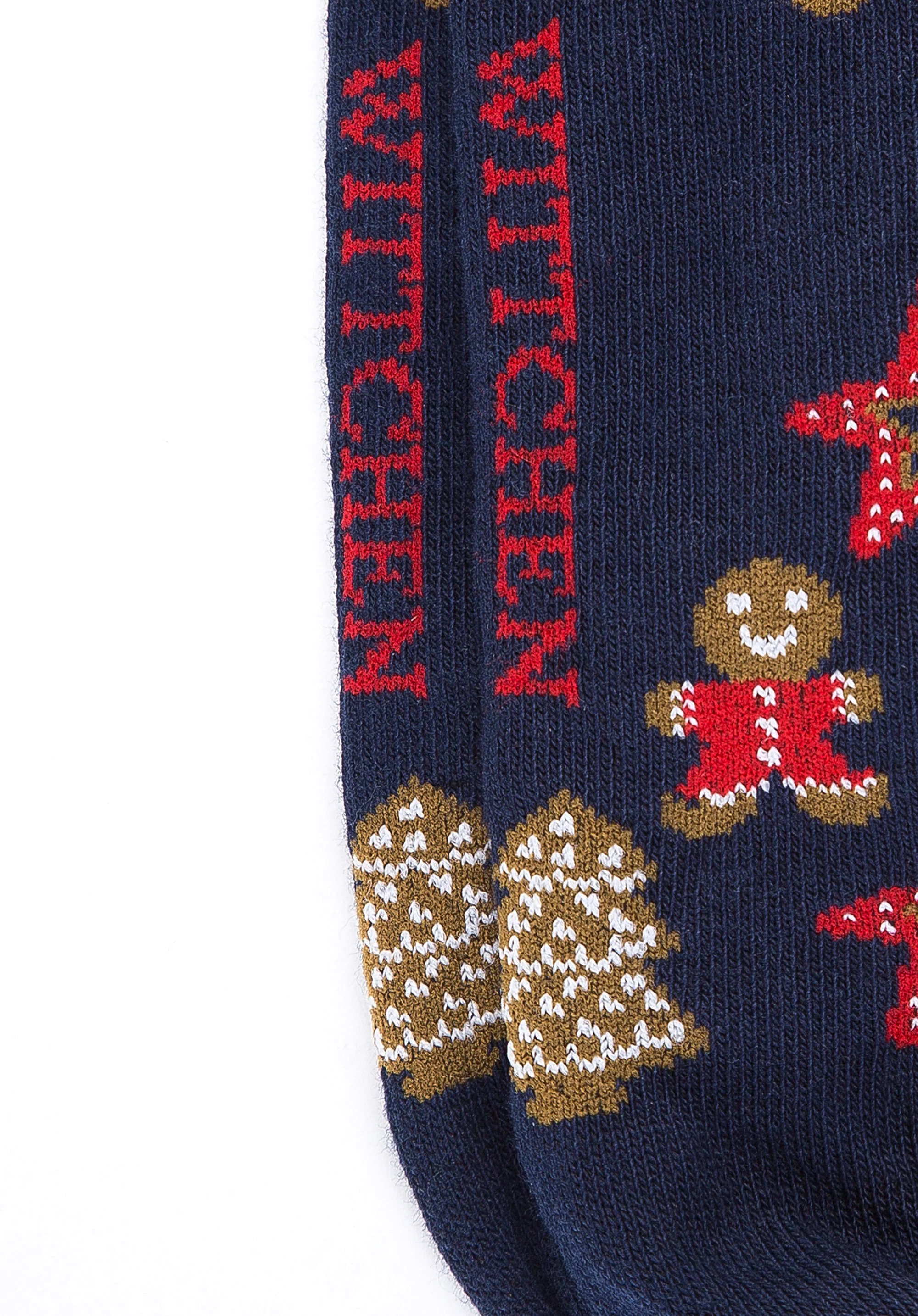 Damskie skarpetki w ozdoby choinkowe