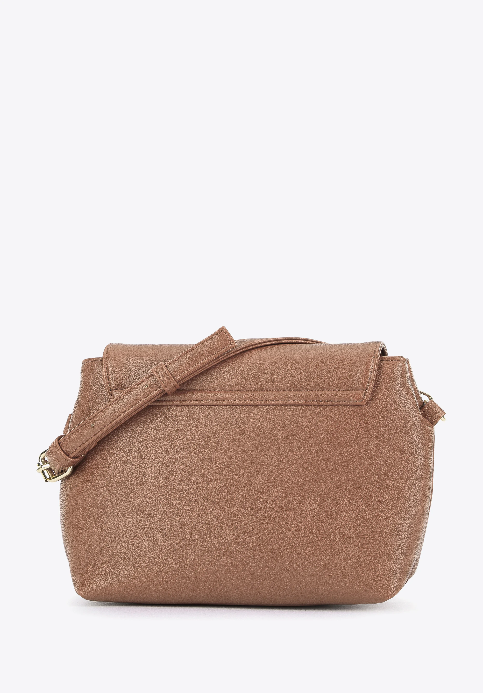 Damska listonoszka z ekoskóry marszczona