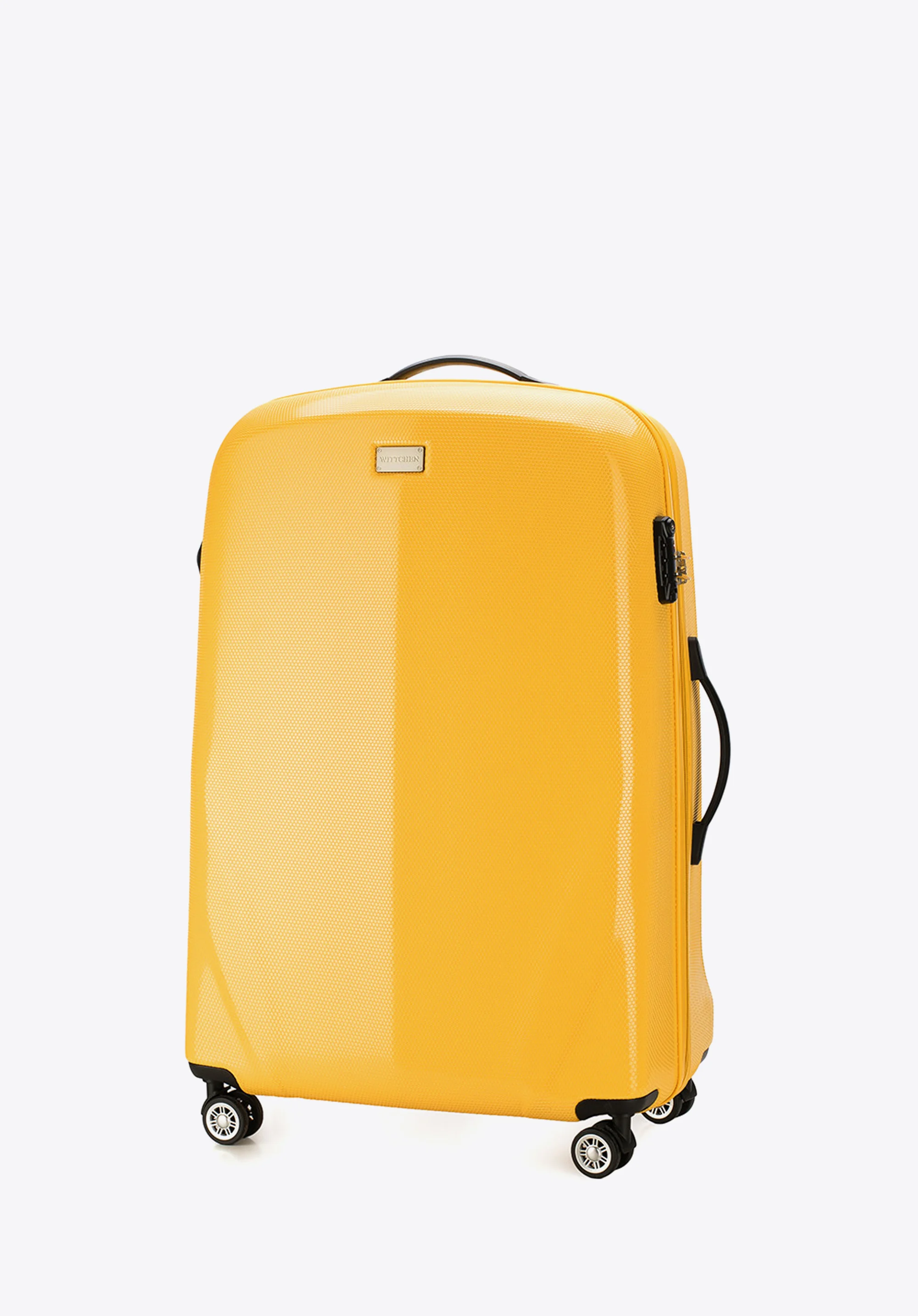 Walizka kabinowa z polikarbonu jednokolorowa