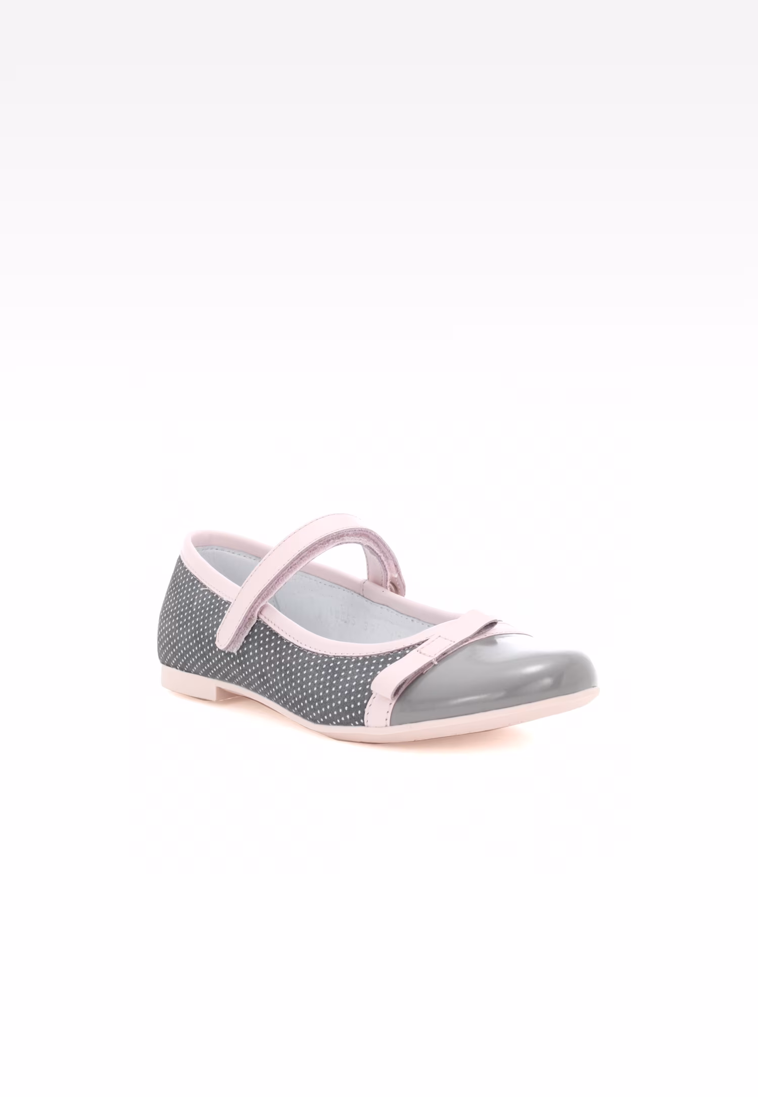 Komunijne, do komunii BARTEK T-18655/1G7, dla dziewcząt, szaro-różowy