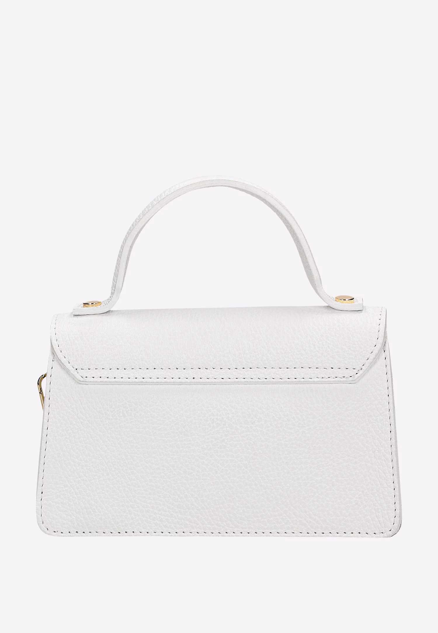 Mała wizytowa torebka damska w kolorze białym
