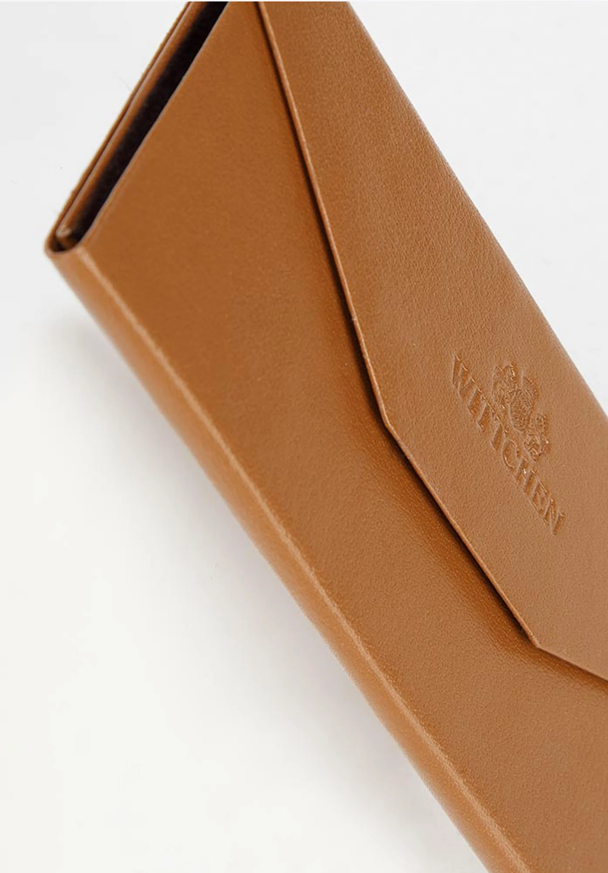 Etui na okulary skórzane składane