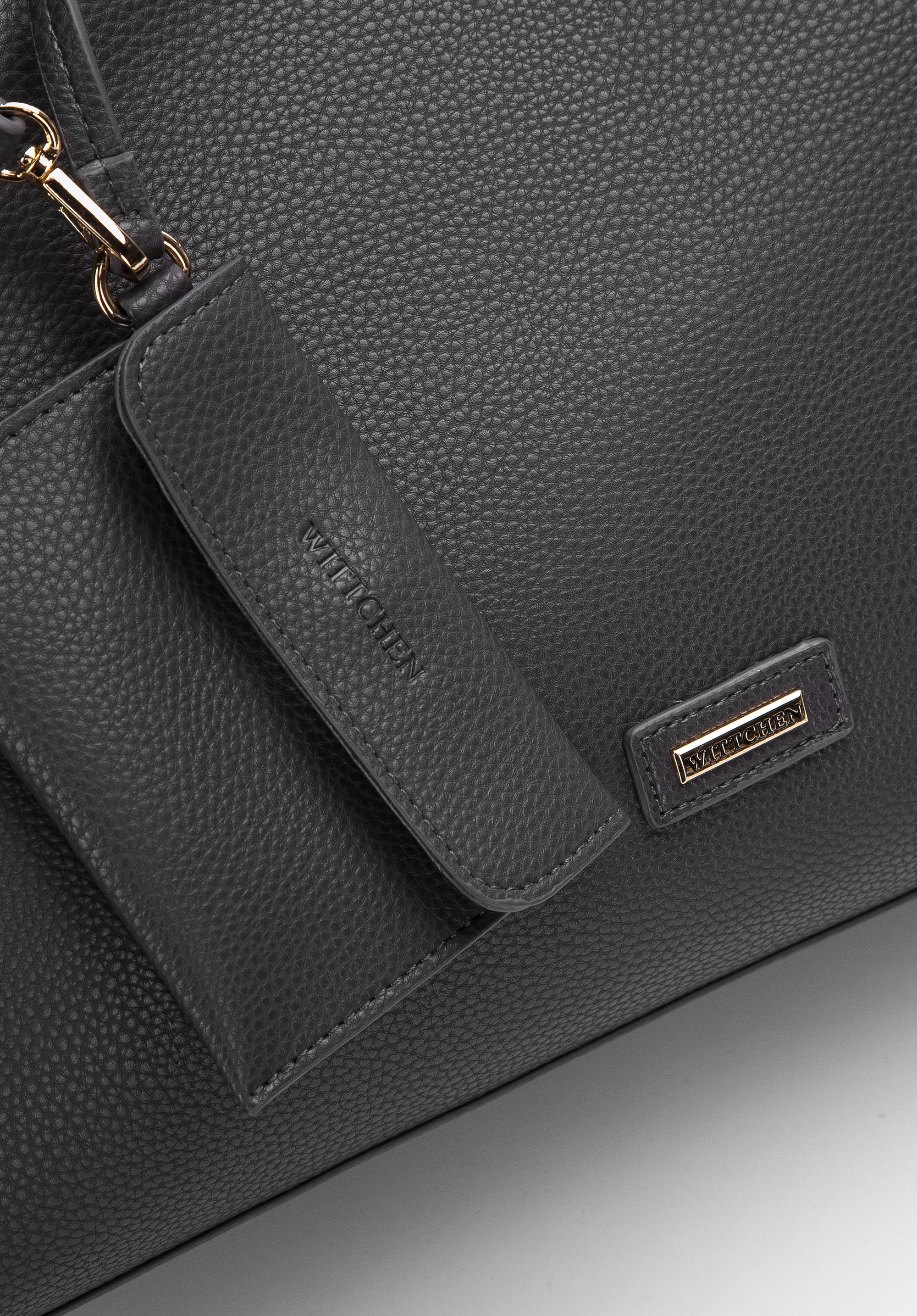 Torba kuferek z zamykaną przegrodą