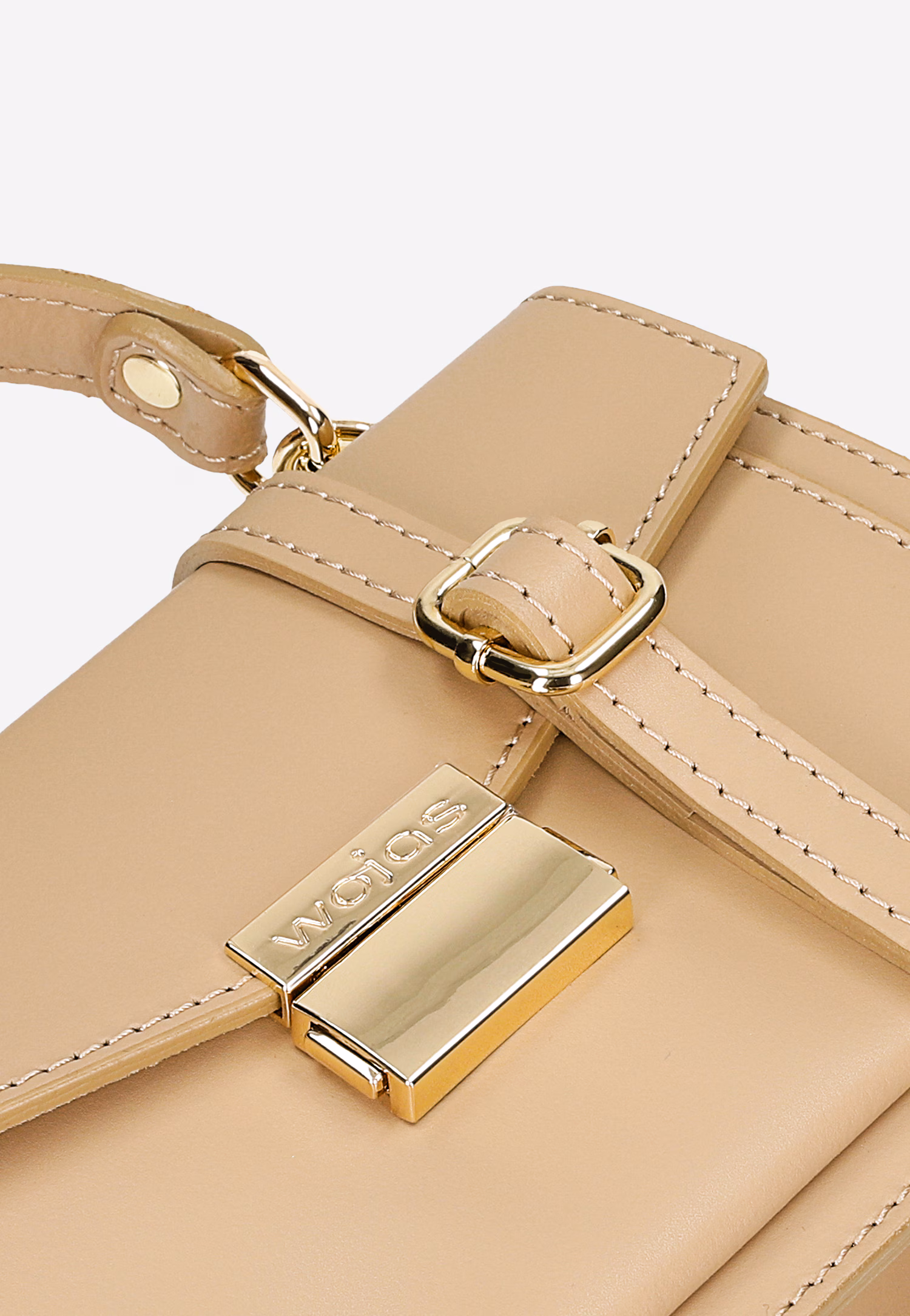 Czarna torebka damska z gładkiej skóry licowej