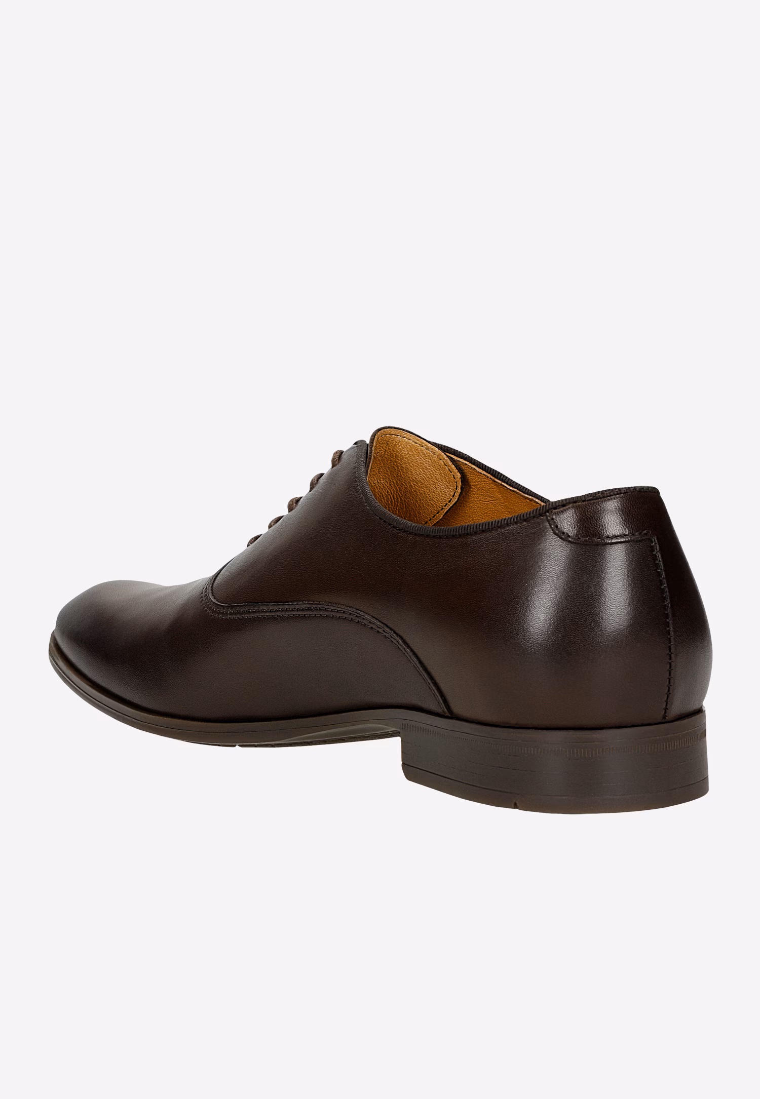 Sznurowane lakierowane półbuty męskie wizytowe