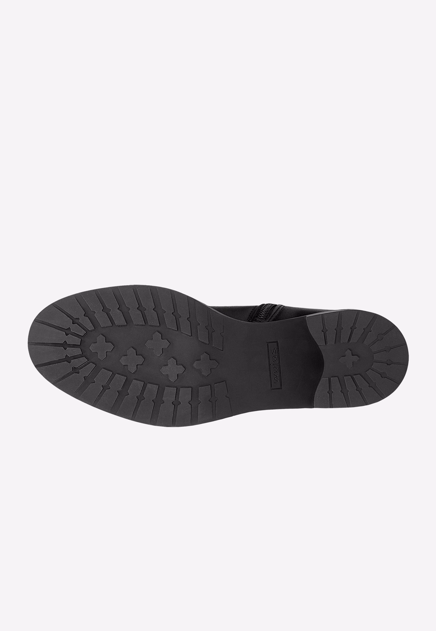 Eleganckie botki brązowe cieniowane