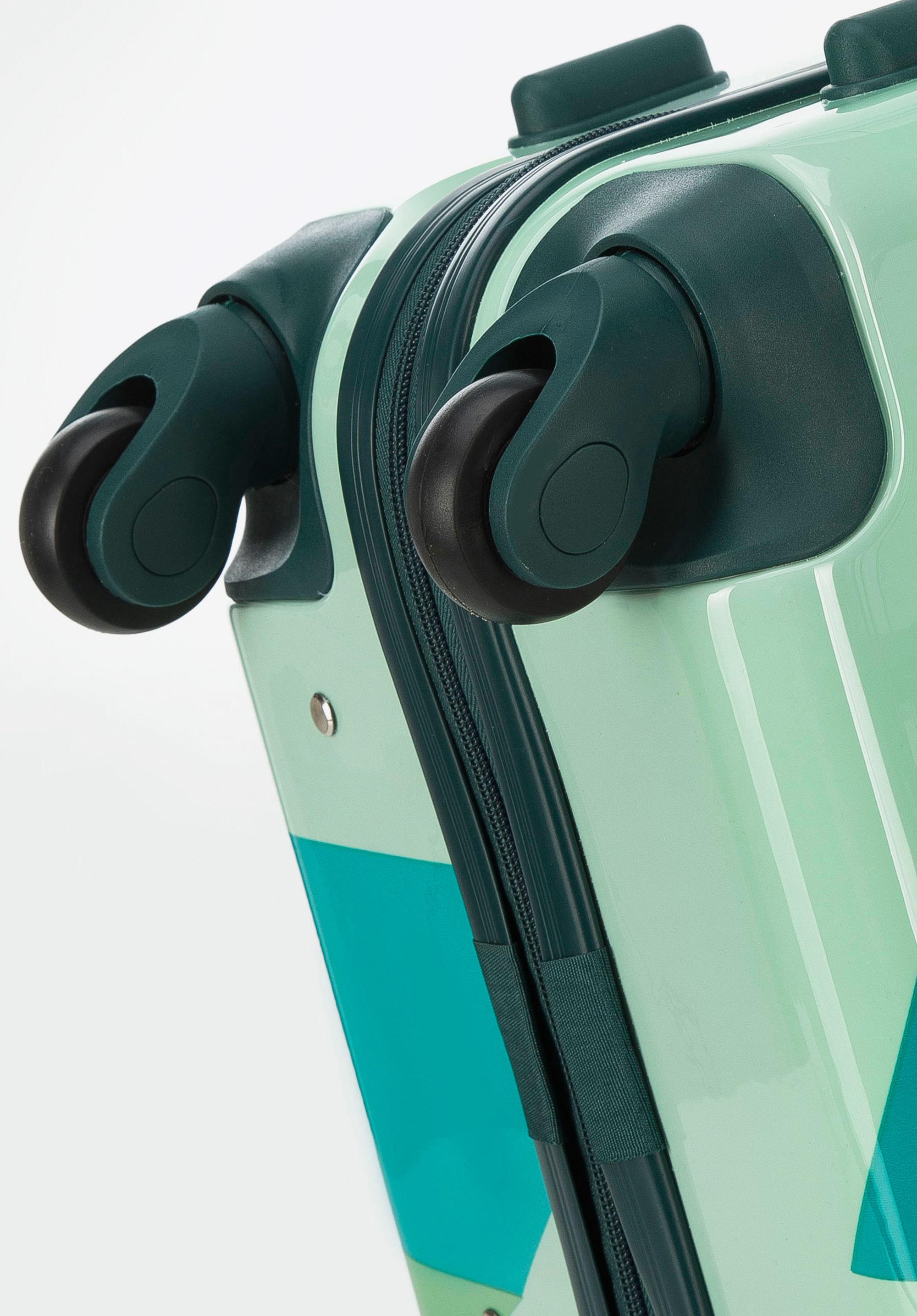 Walizka kabinowa z ABS-u z nadrukiem