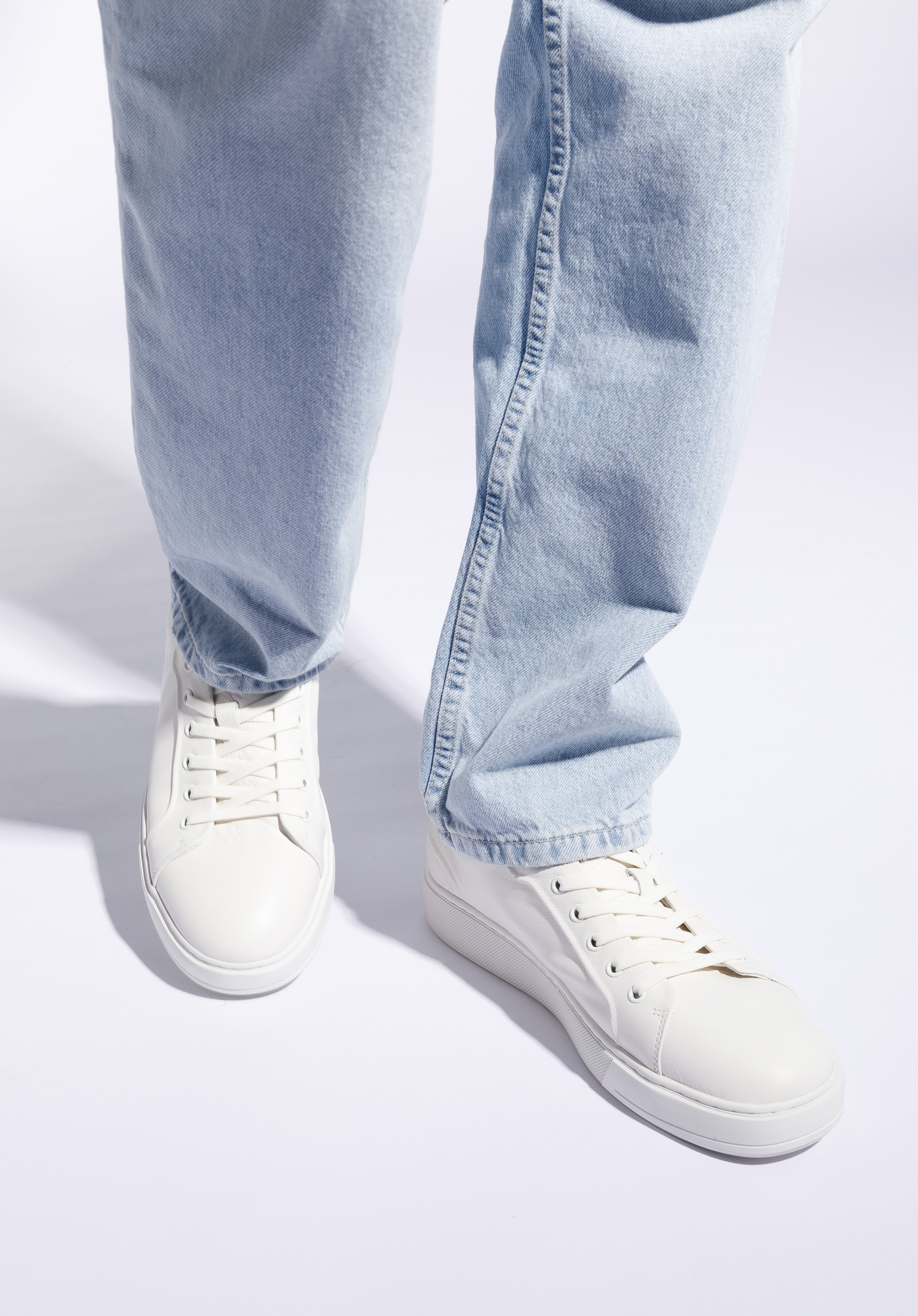 Męskie sneakersy skórzane klasyczne