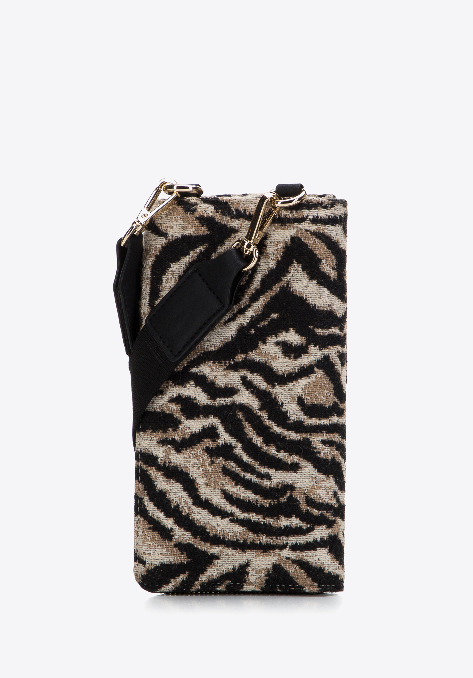 Damska minitorebka wzorzysta z etui